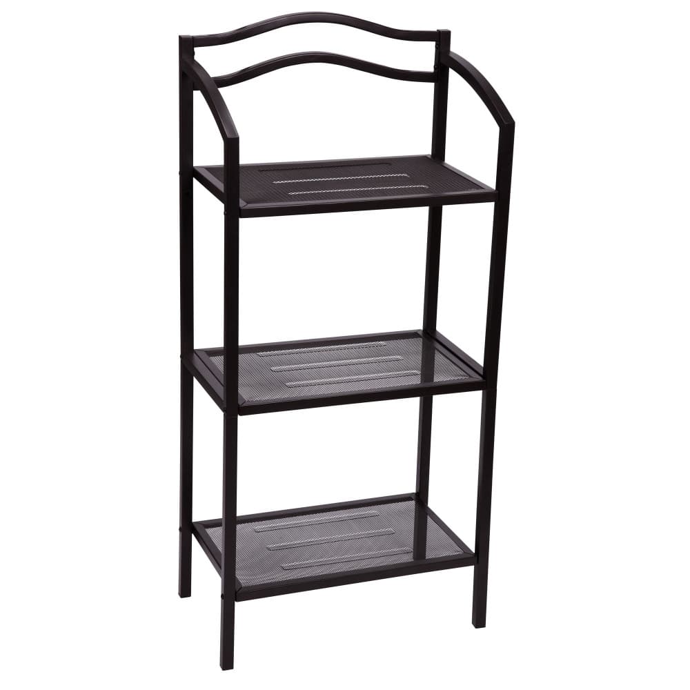 Household Essentials 3-Tier Metal Bathroom Storage Shelf