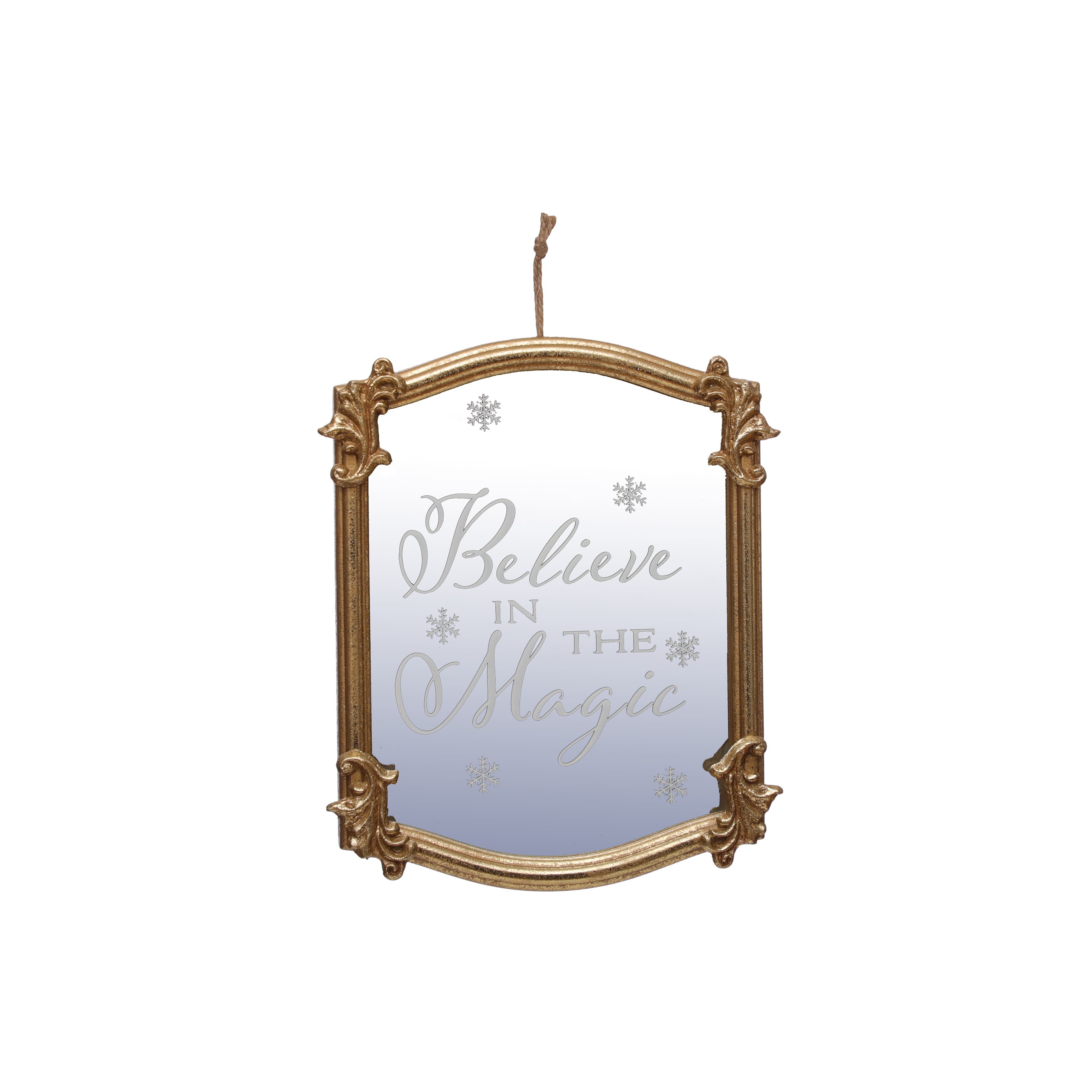 11.75&#x22; Believe in Magic Mirror Wall D&#xE9;cor by Ashland&#xAE;