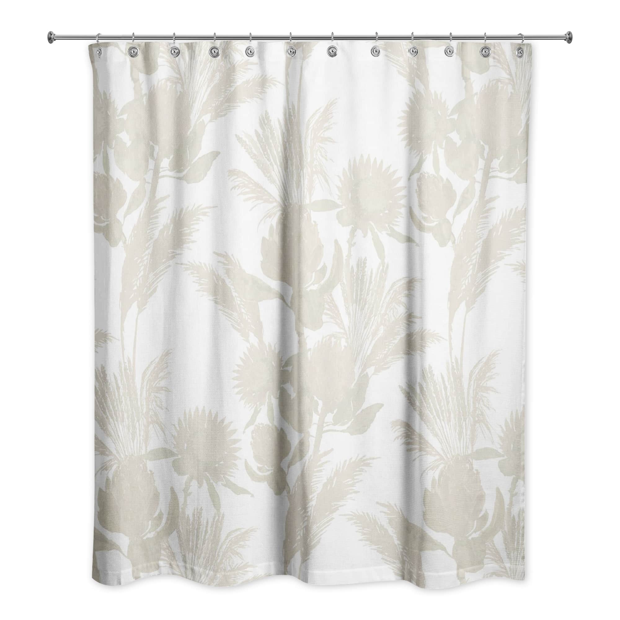 Cream Tones Protea Blooms Shower Curtain