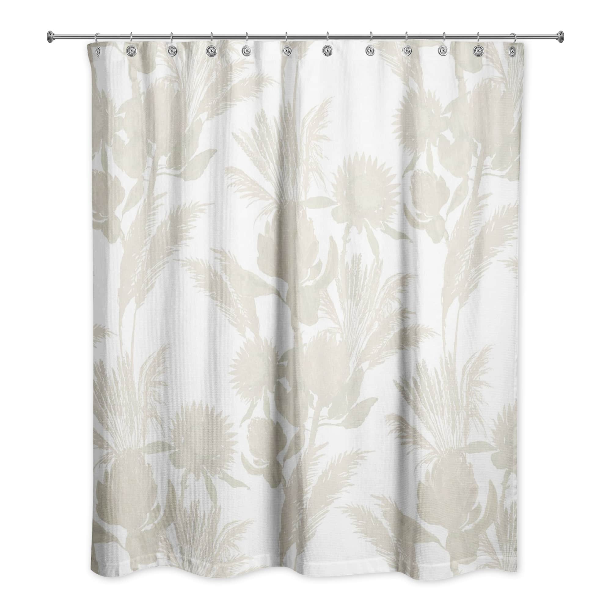 Cream Tones Protea Blooms Shower Curtain