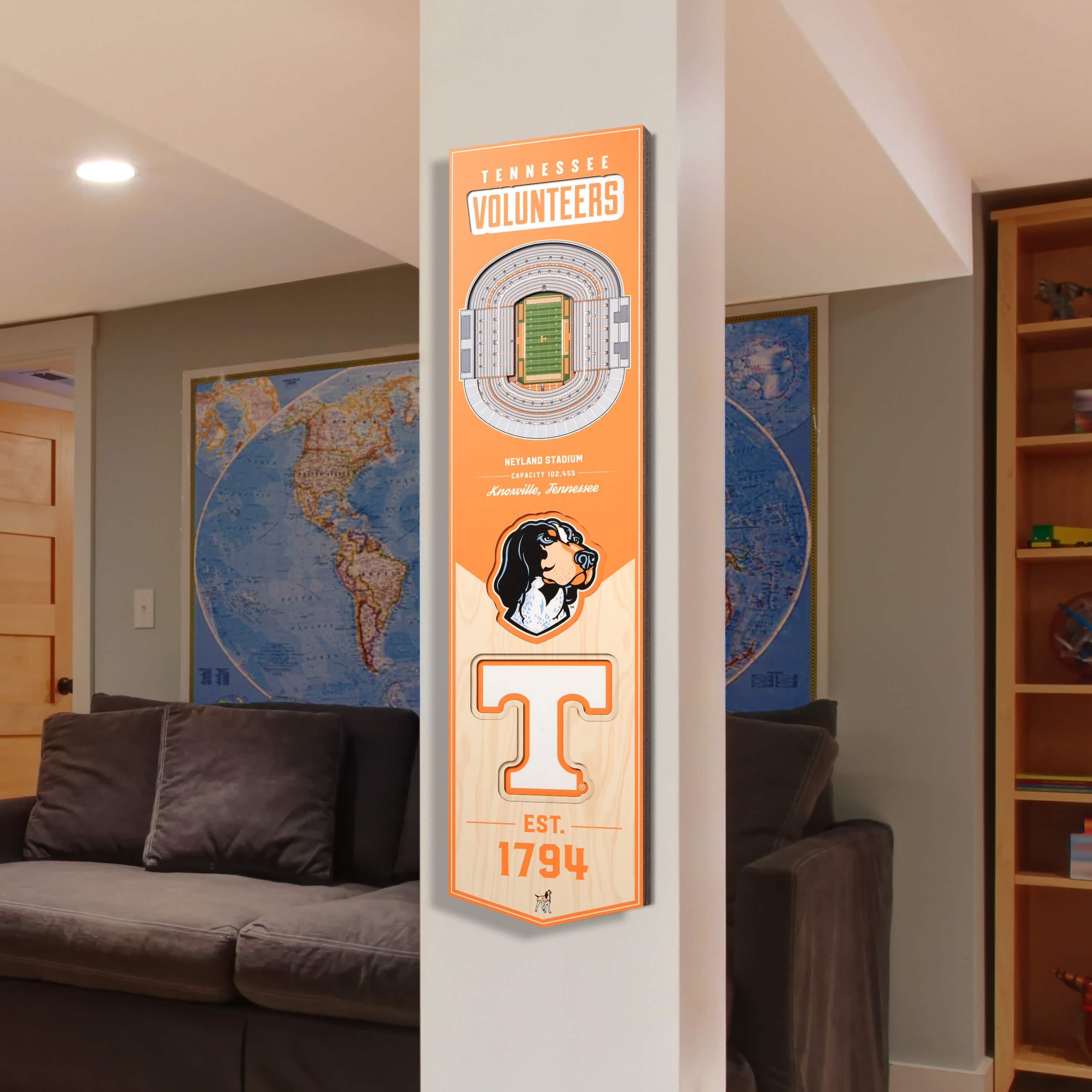 College 3D StadiumView Banner
