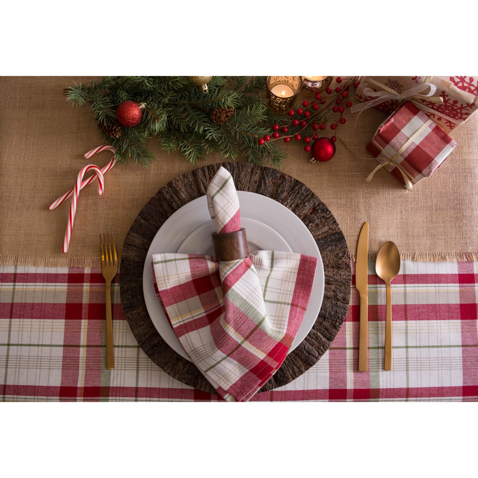 Orchard Plaid Napkin, 6ct.