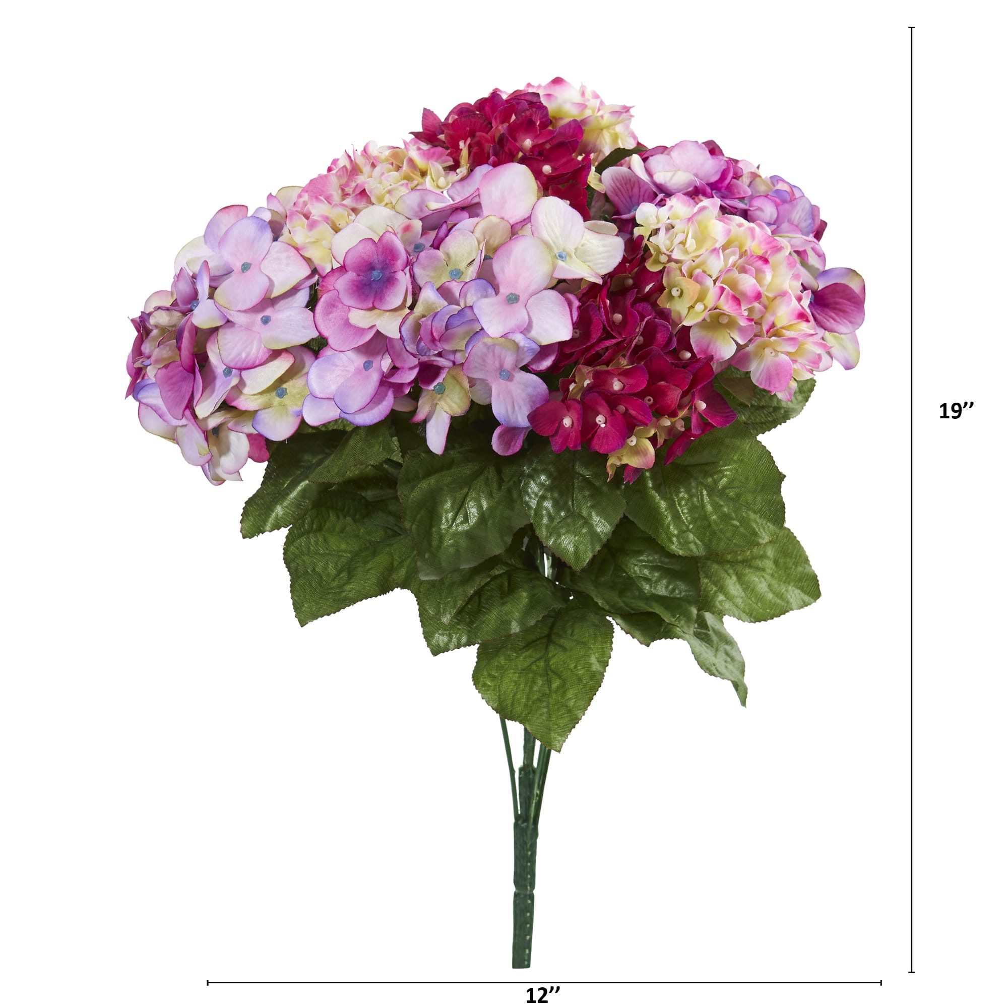 Pink Hydrangea Bush, 3ct.