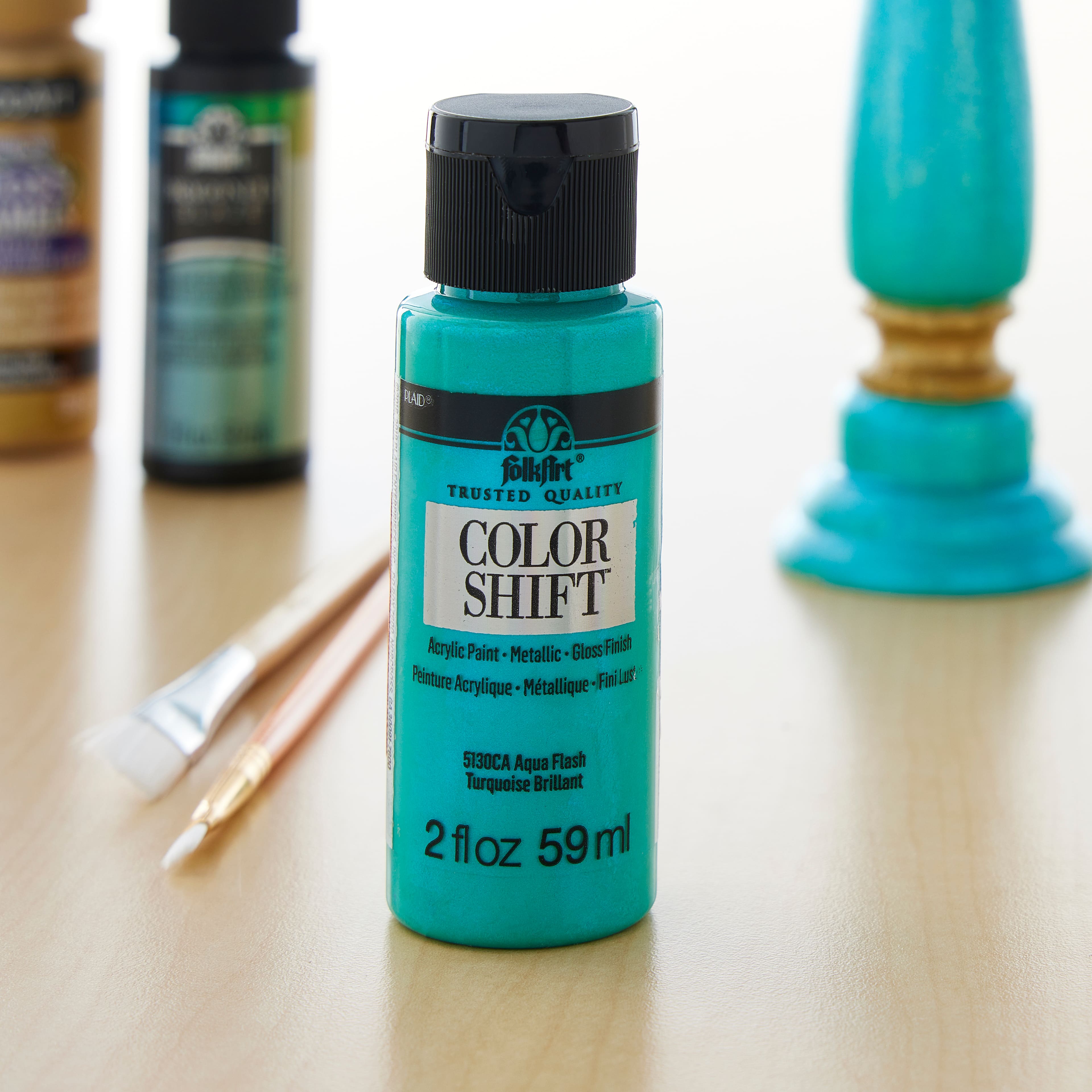 12 Pack: FolkArt&#xAE; Color Shift&#x2122; Gloss Finish Metallic Acrylic Paint