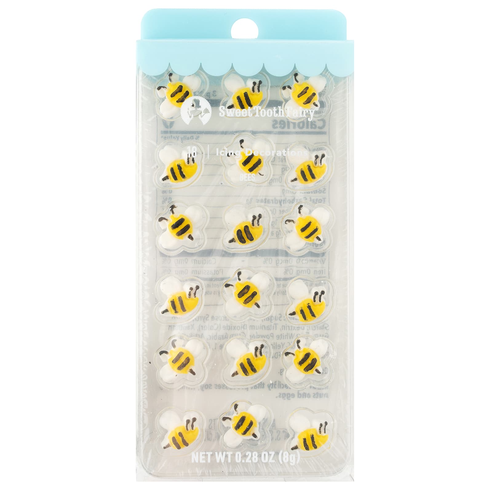 Sweet Tooth Fairy&#xAE; Bees Icing Decorations, 18ct.