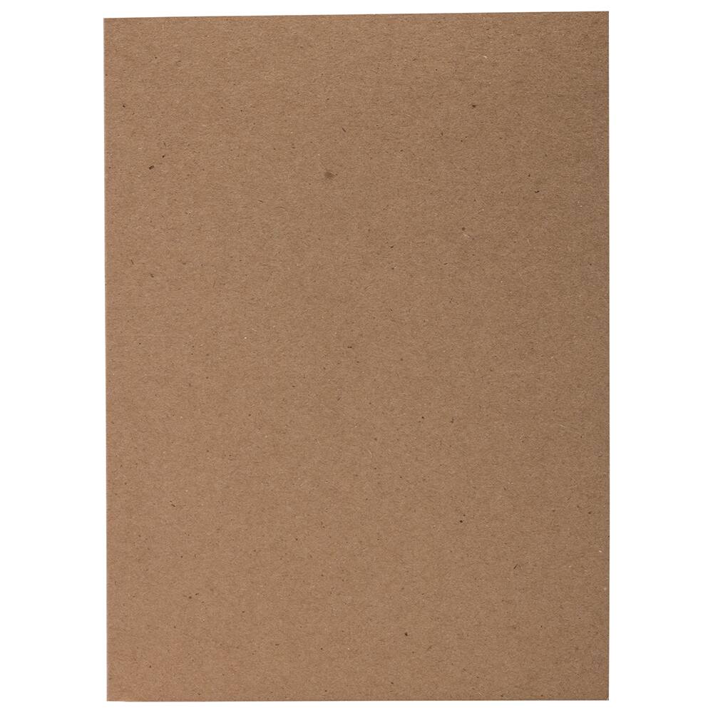 JAM Paper A2 Brown Kraft Recycled Blank Foldover Cards