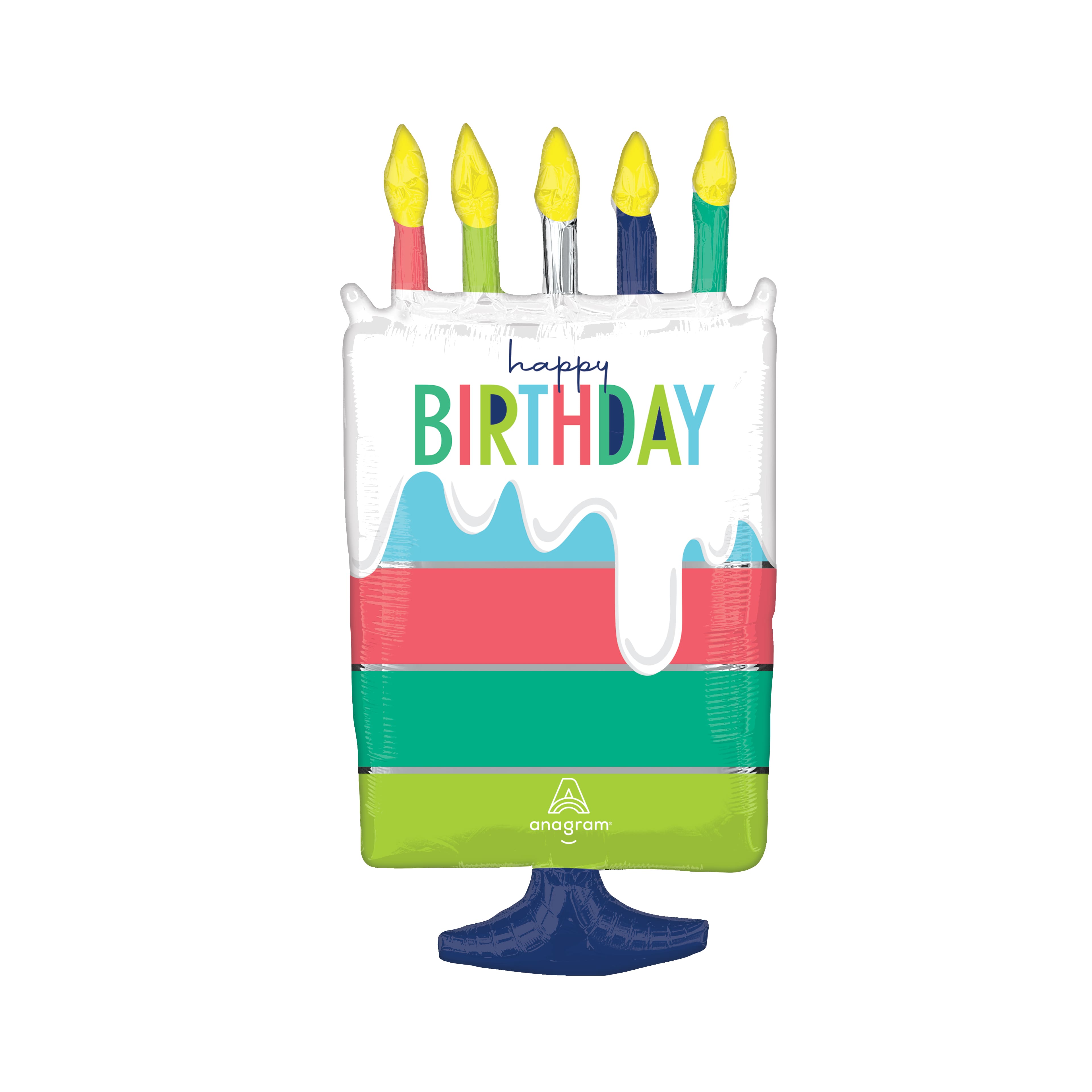 SuperShape&#xAE; XL&#xAE; 30&#x22; Modern Birthday Foil Balloon