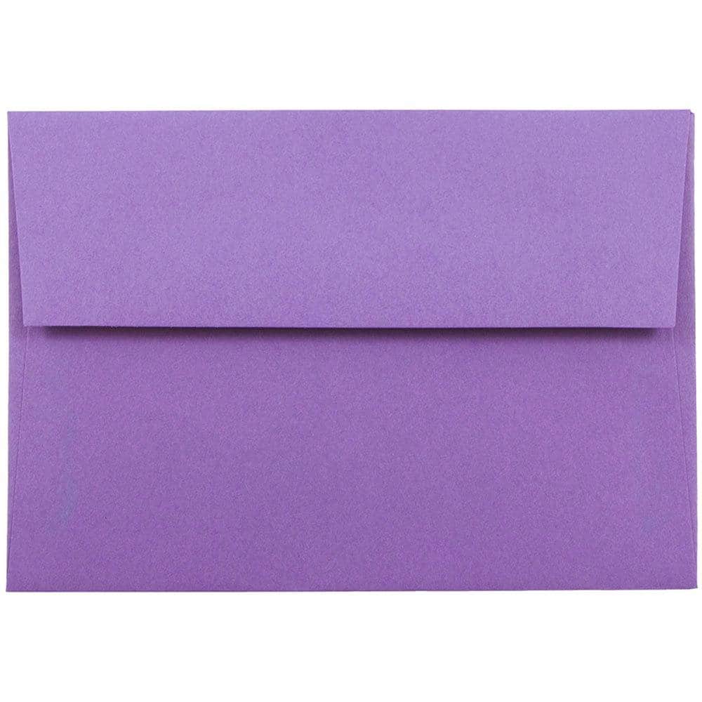 JAM Paper 3.5&#x22; x 5&#x22; A1 Colored Invitation Envelopes, 50ct.