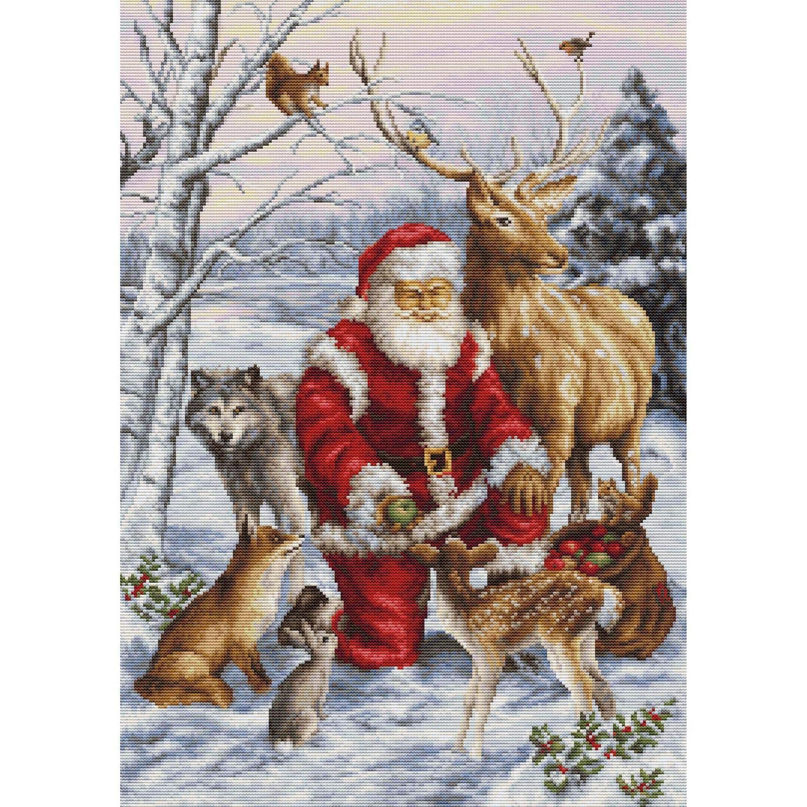 Luca-S The Forest Friends Counted Cross Stitch Kit