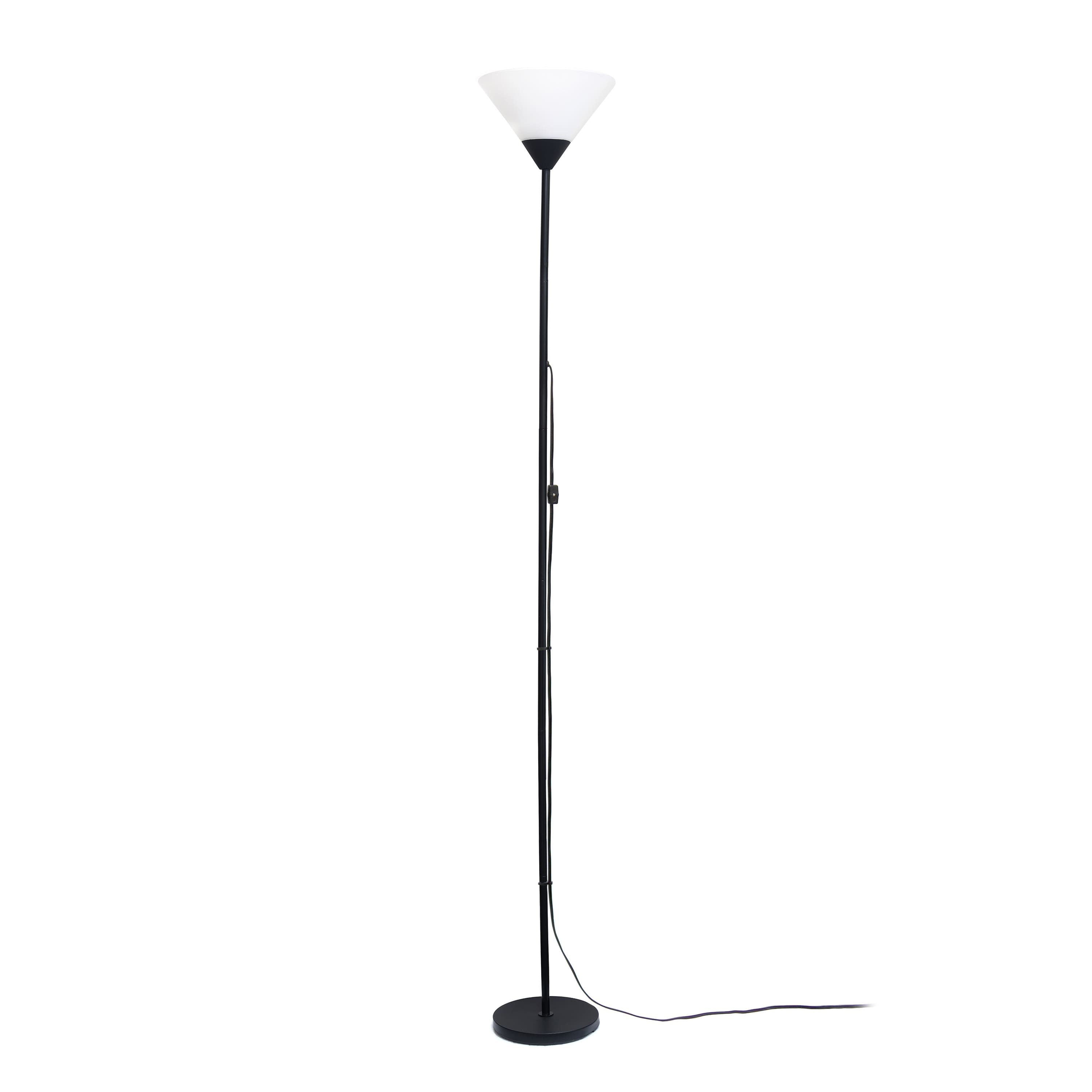 Simple Designs 70&#x22; Torchiere Floor Lamp