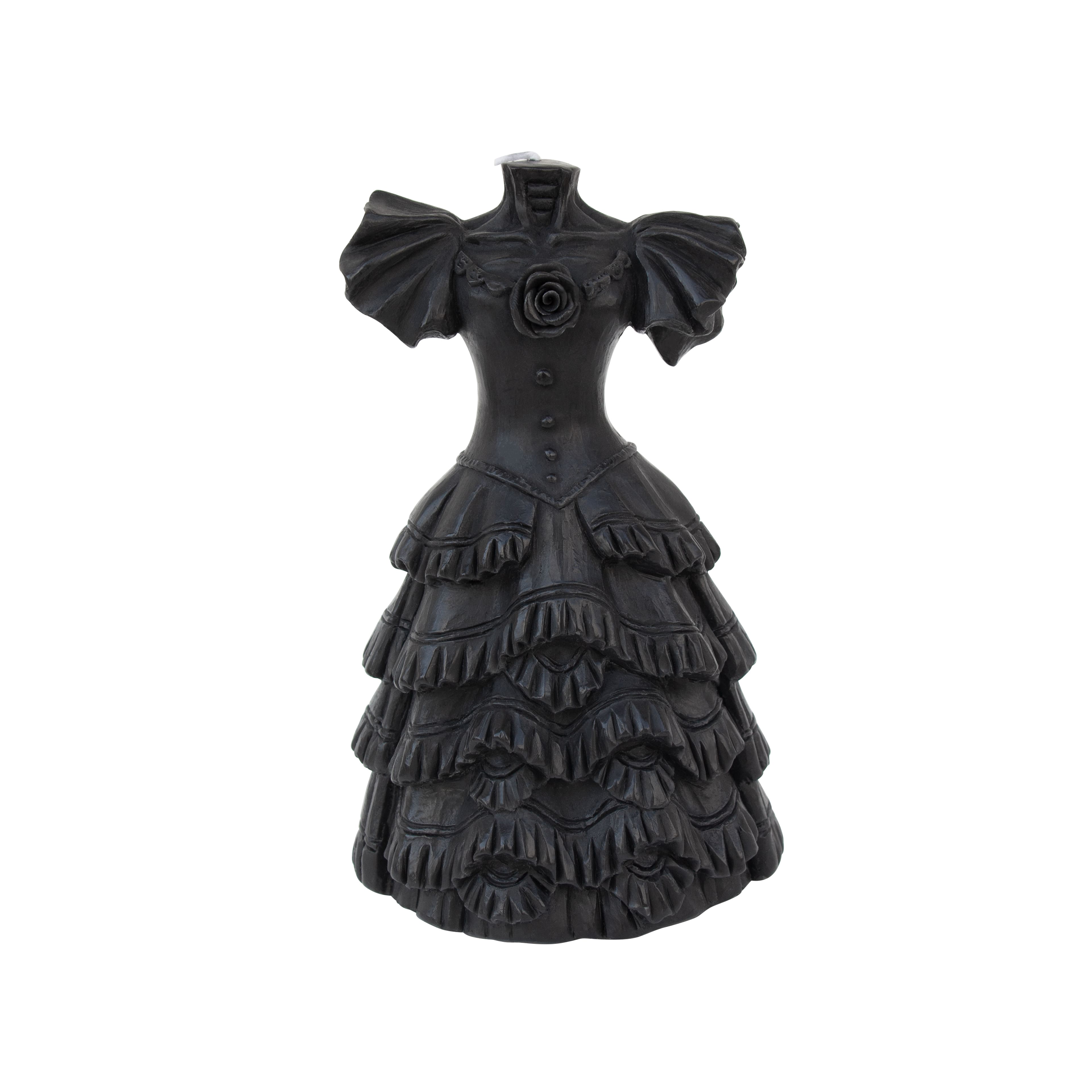 6&#x22; Black Halloween Dress Candle by Ashland&#xAE;