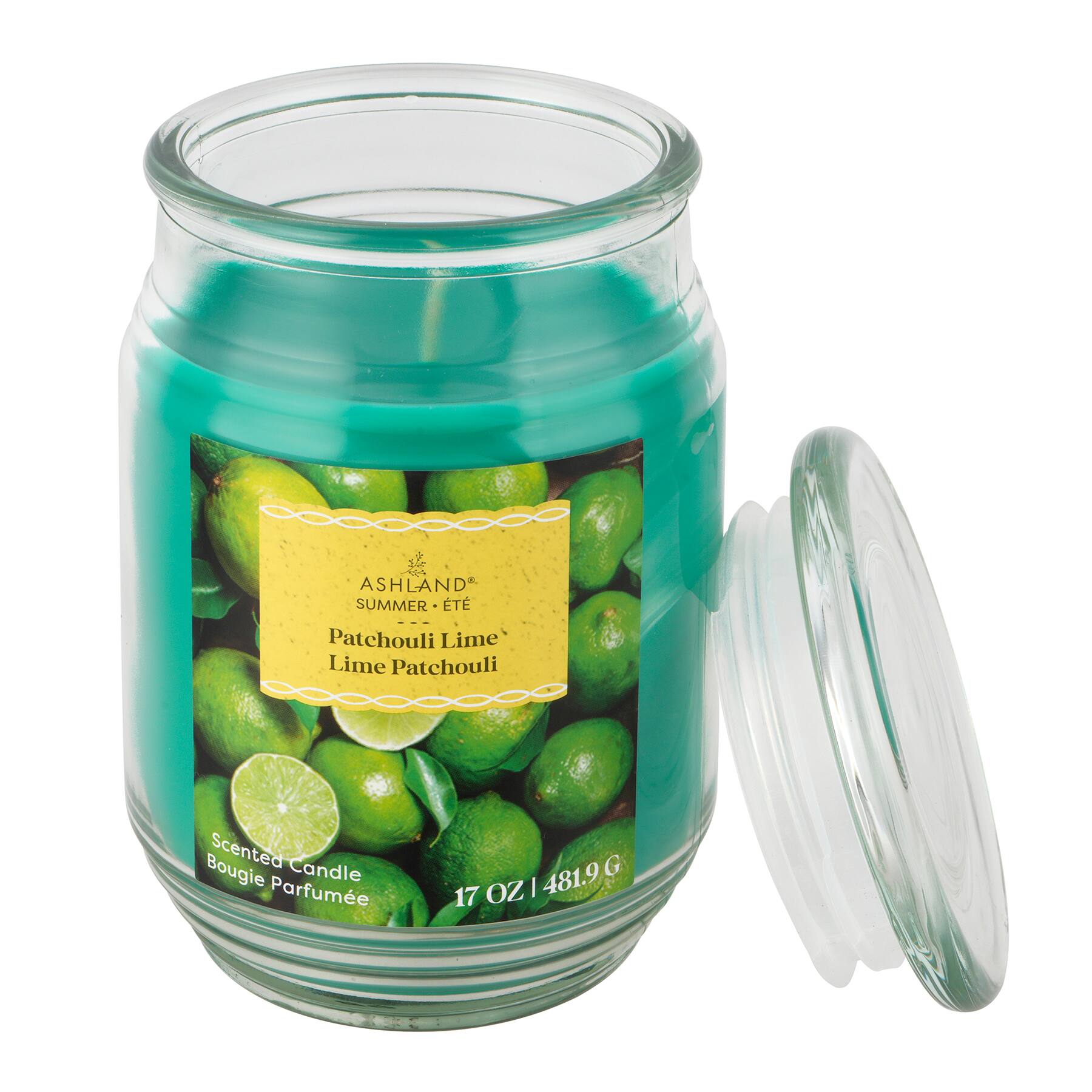 17oz. Patchouli Lime Scented Candle by Ashland&#xAE;
