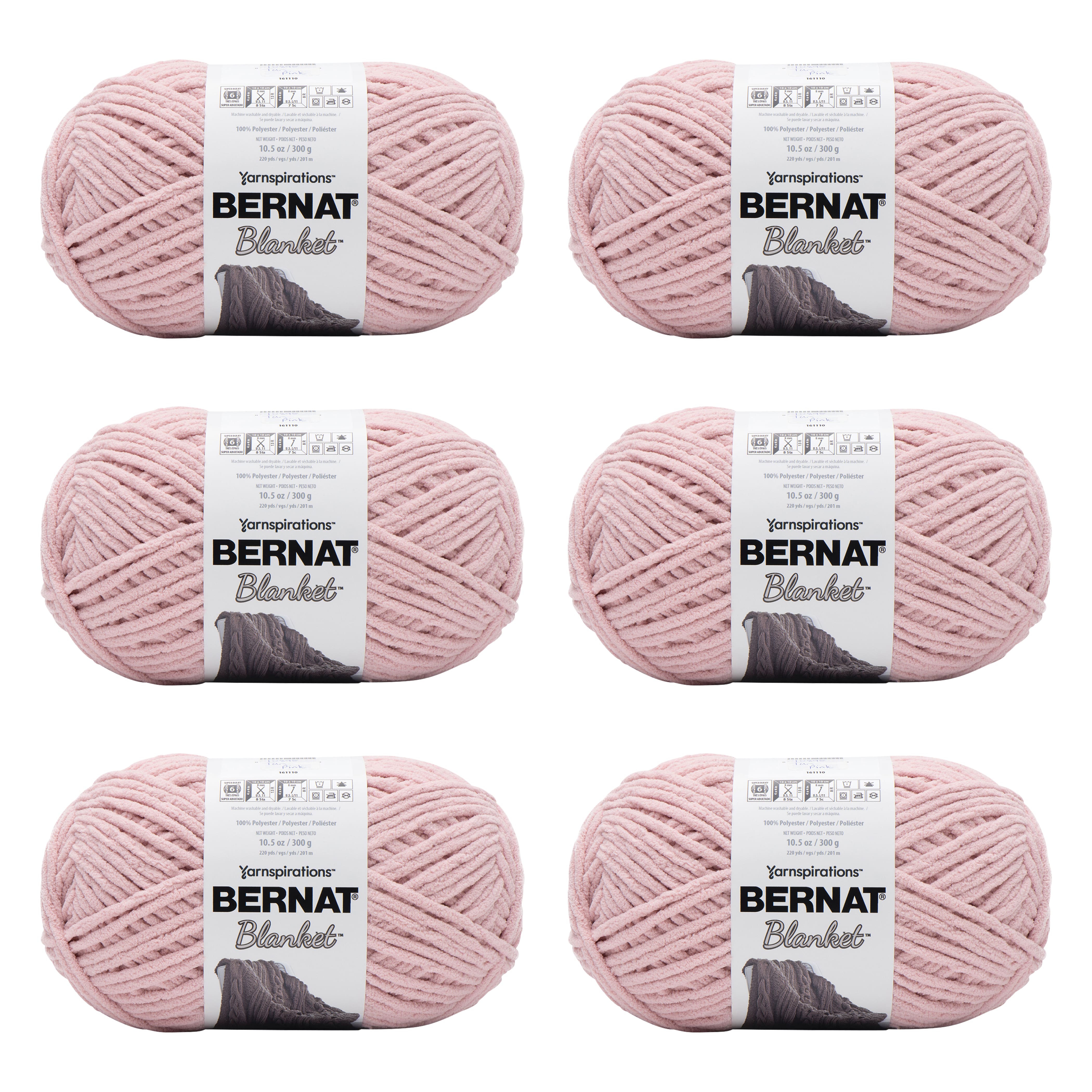 6 Pack: Bernat&#xAE; Blanket&#x2122; Yarn
