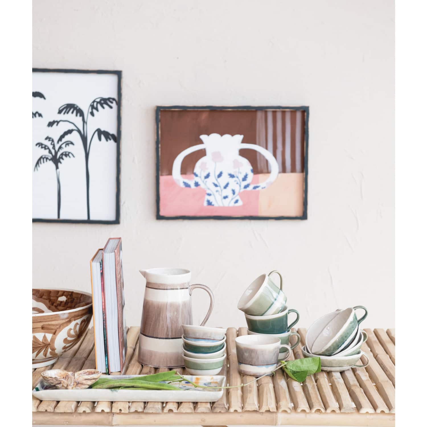 Hello Honey&#xAE; 1.75&#x22; Multicolor Stoneware Mug Set