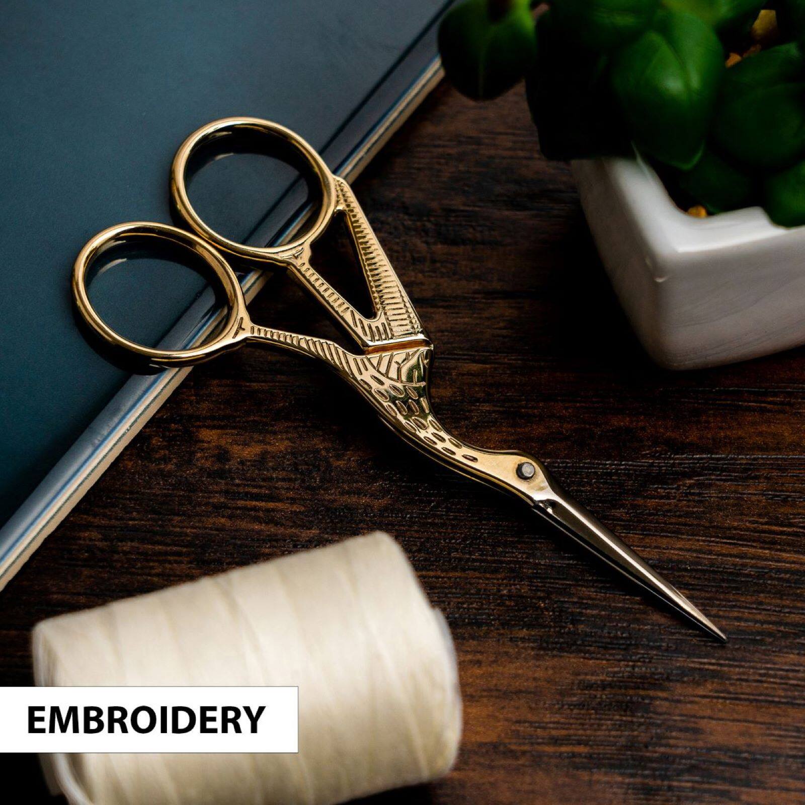 Petrol Embroidery Scissors