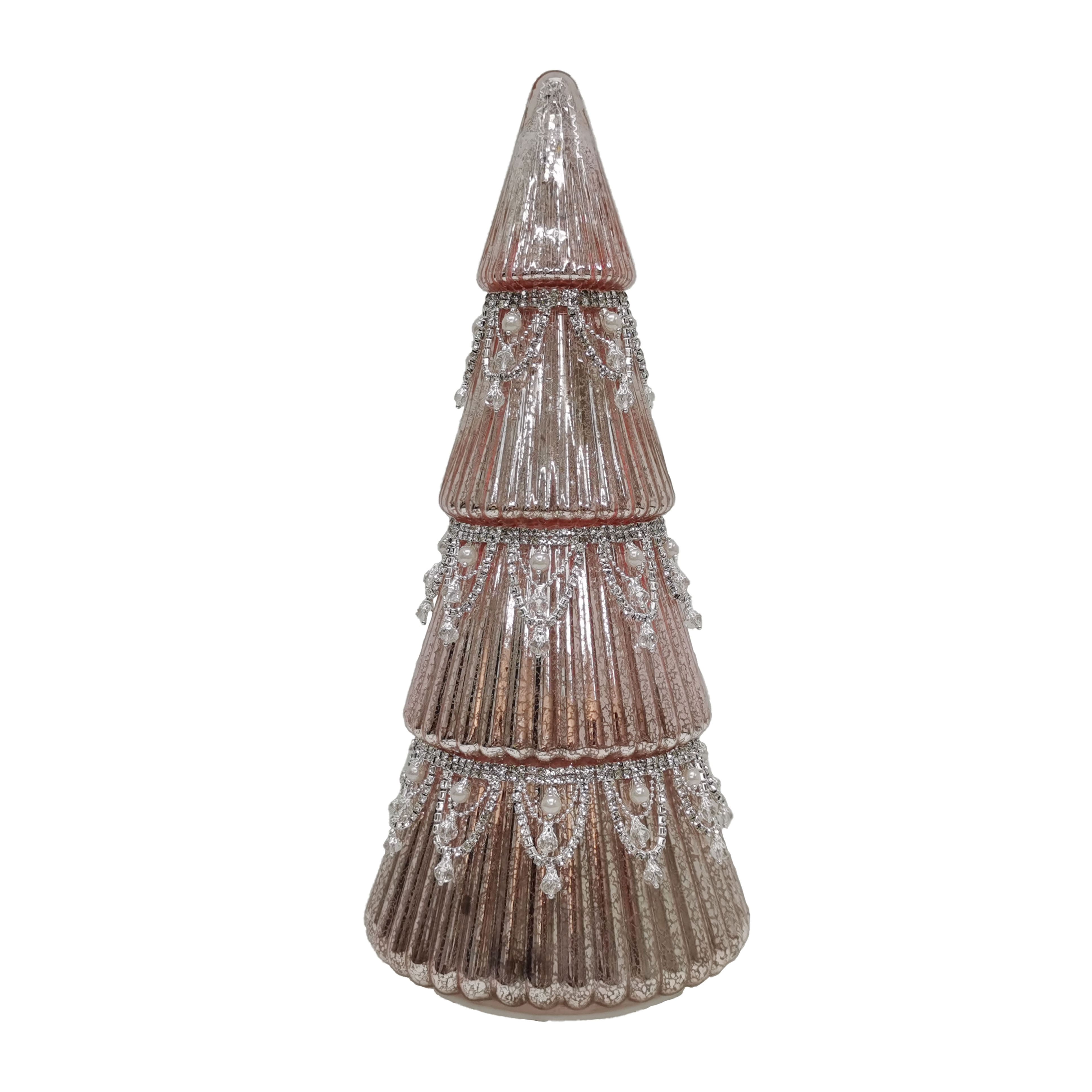 LED Glass Crystal Tree Tabletop D&#xE9;cor by Ashland&#xAE;