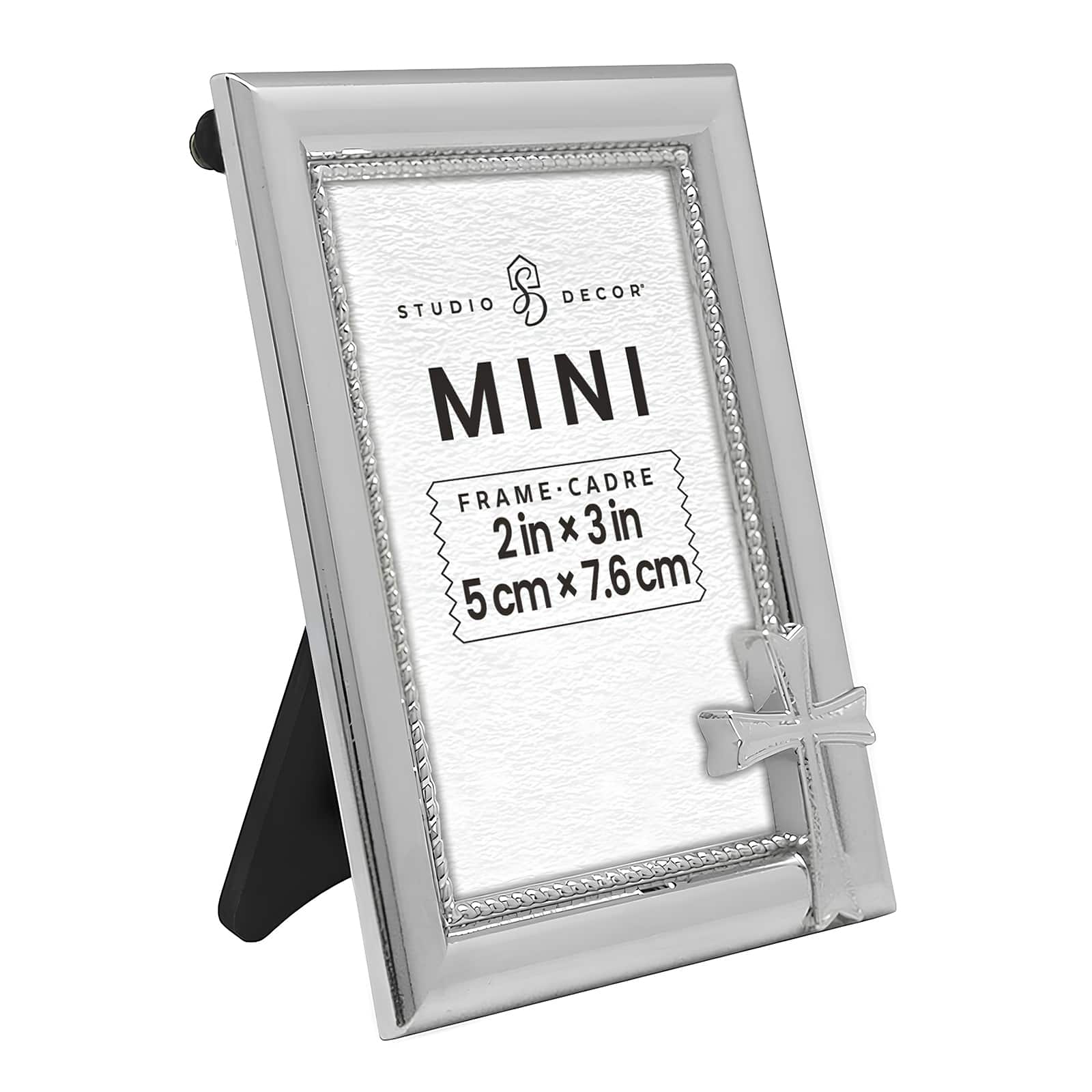 Mini Silver Cross Frame by Studio Décor®