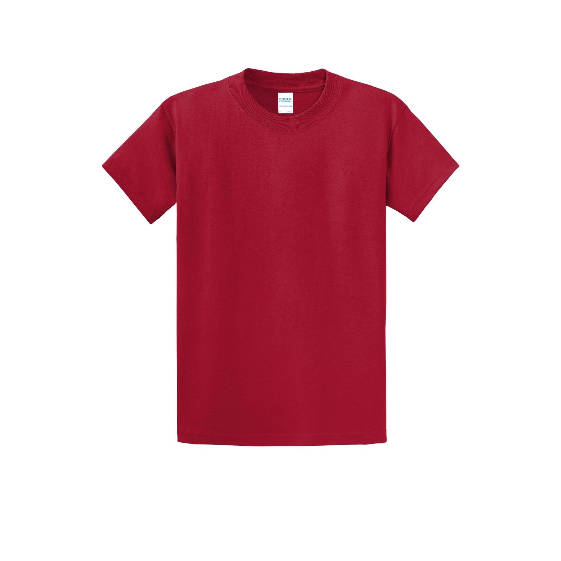 Port & Company® Essential Red & Pink Shades Adult T-Shirt