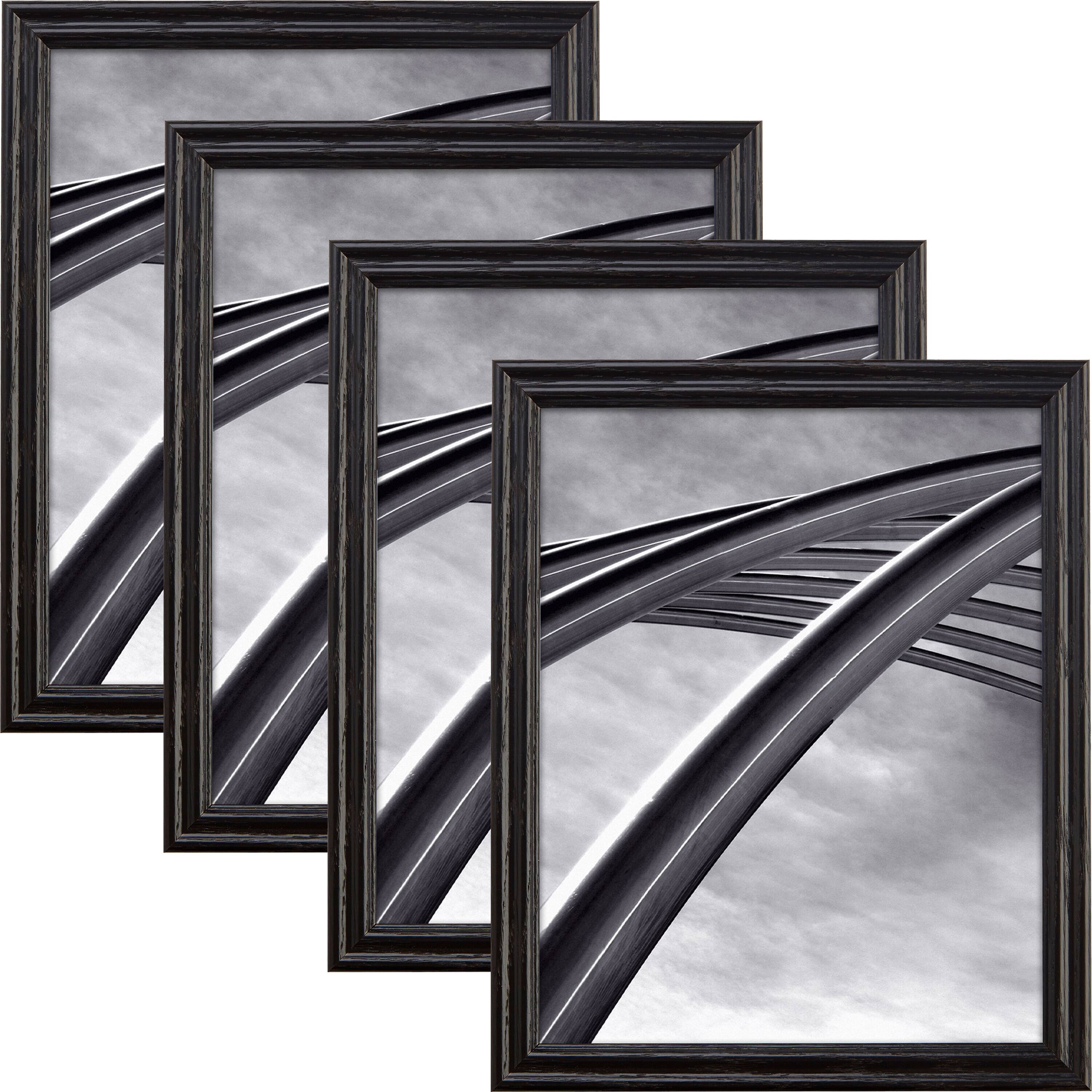 4 Pack Craig Frames Wiltshire 200 Ebony Picture Frame