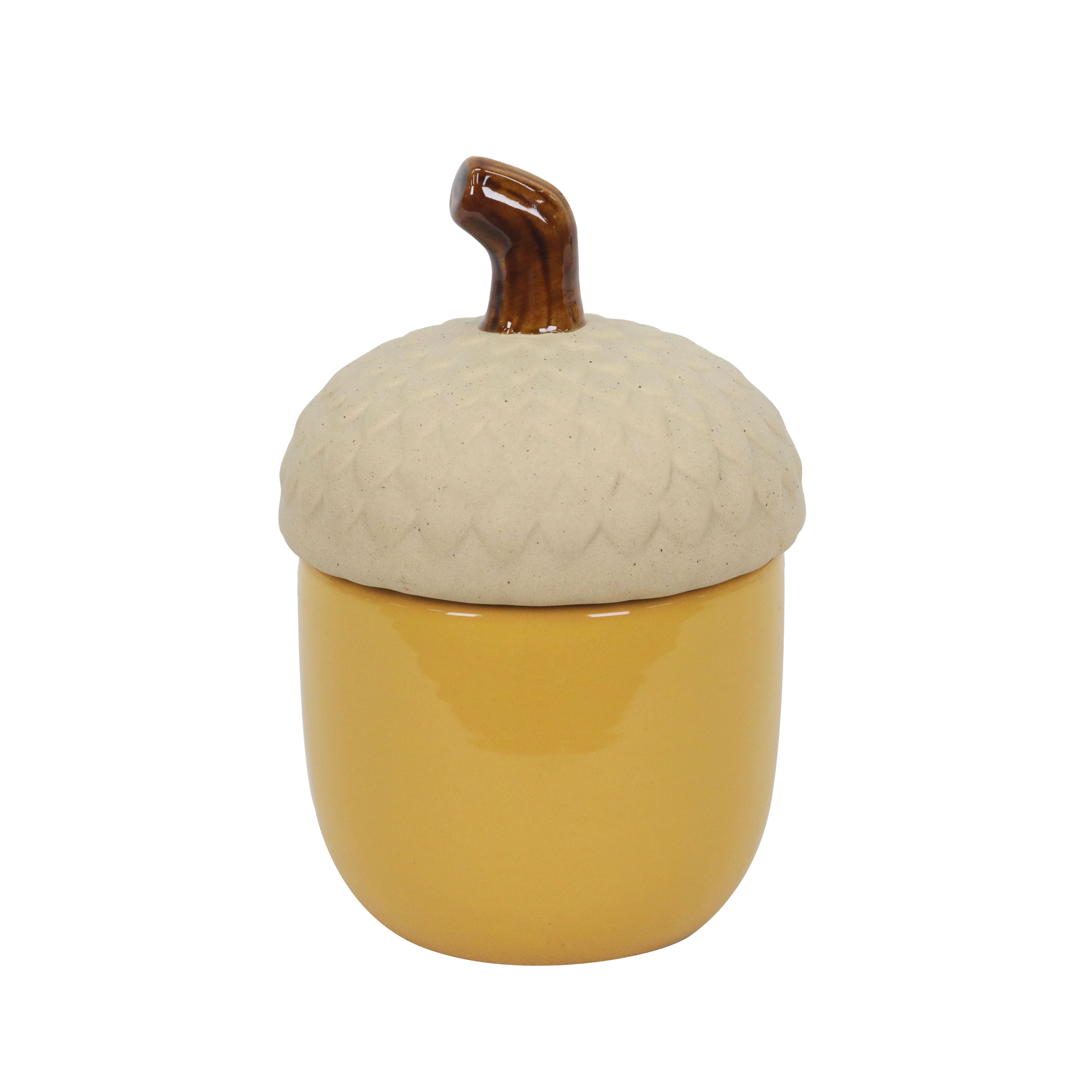 6.5&#x22; Acorn with Lid Decorative Container by Ashland&#xAE;