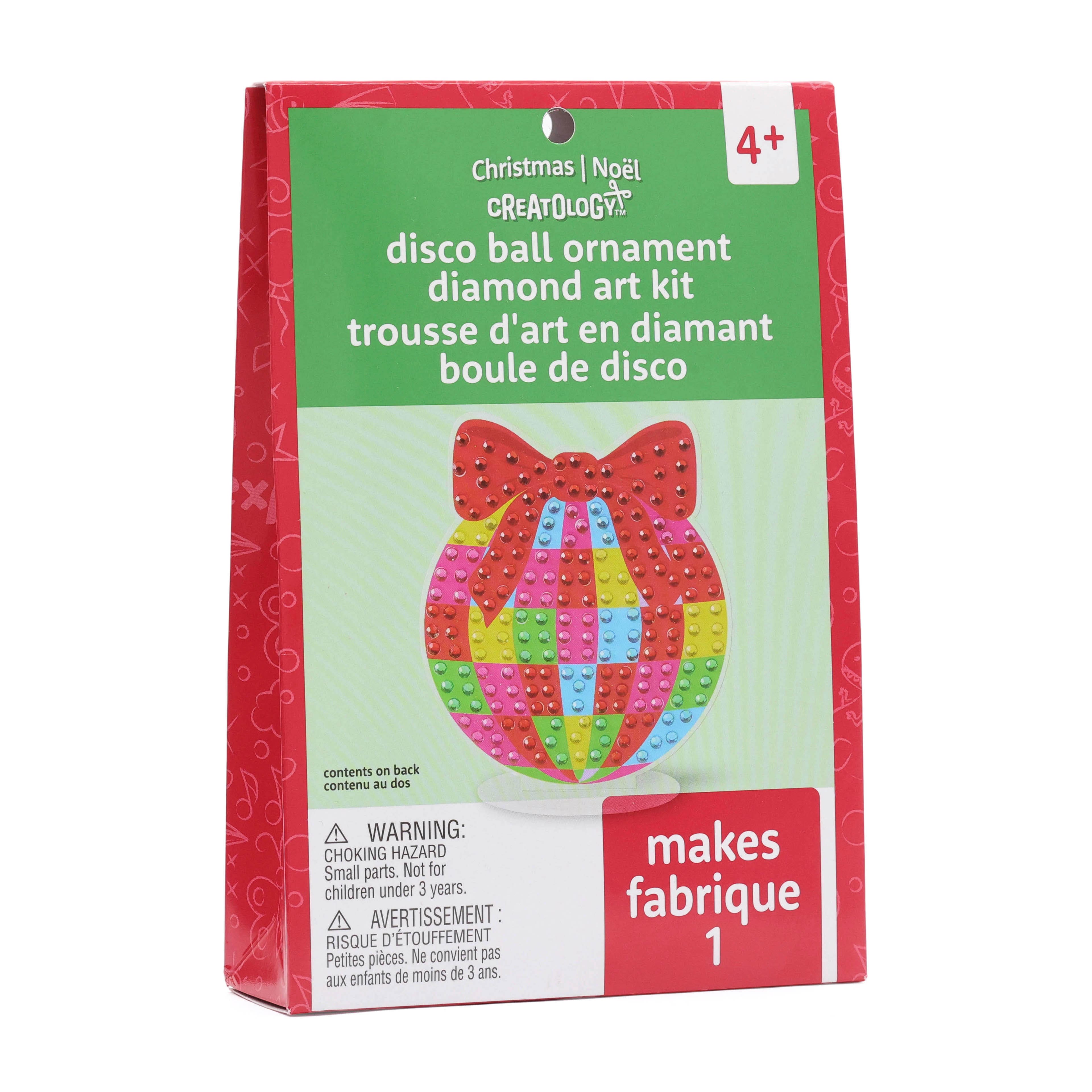 Disco Ball Ornament Diamond Art Kit by Creatology&#x2122;