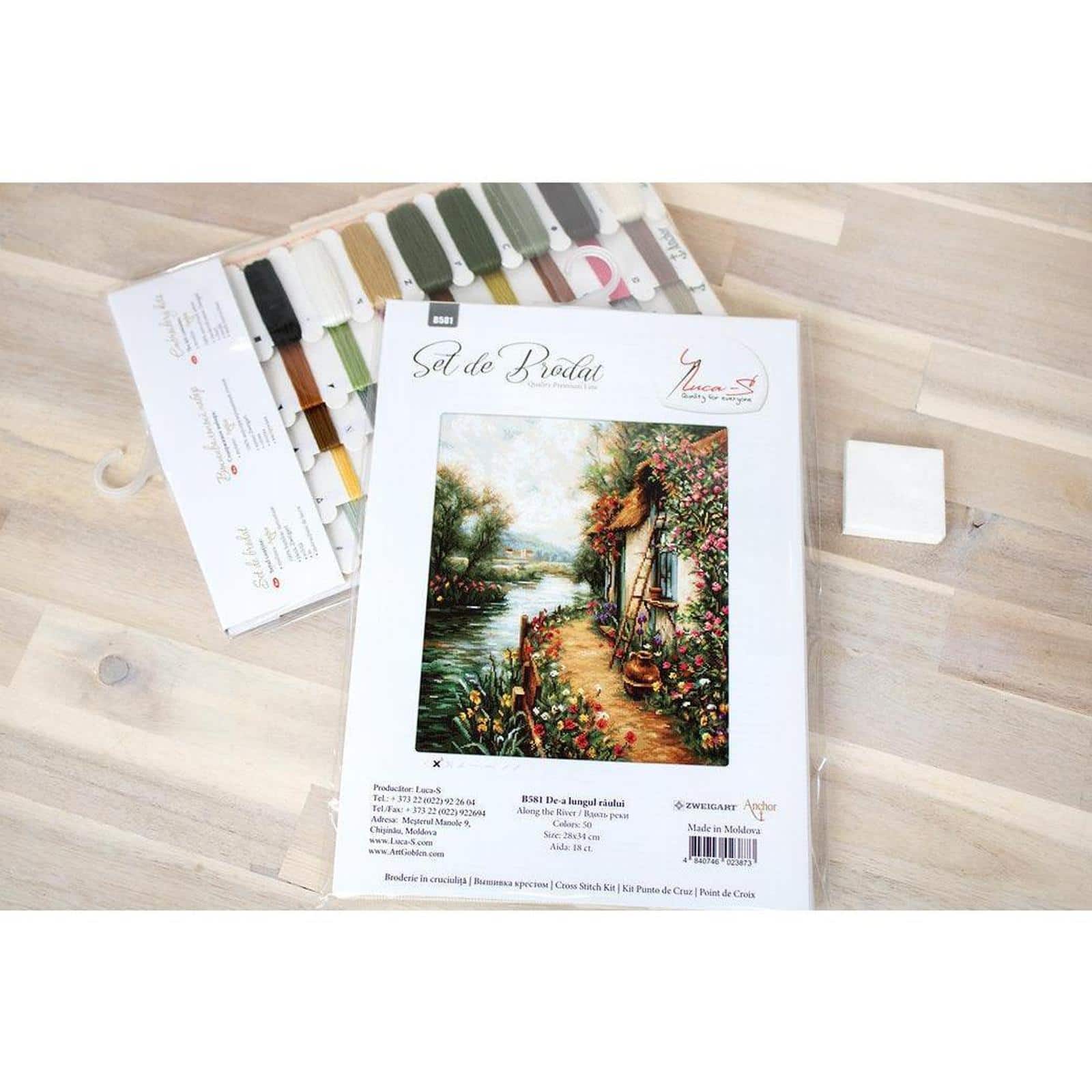 Luca-s Along The River Counted Cross Stitch Kit