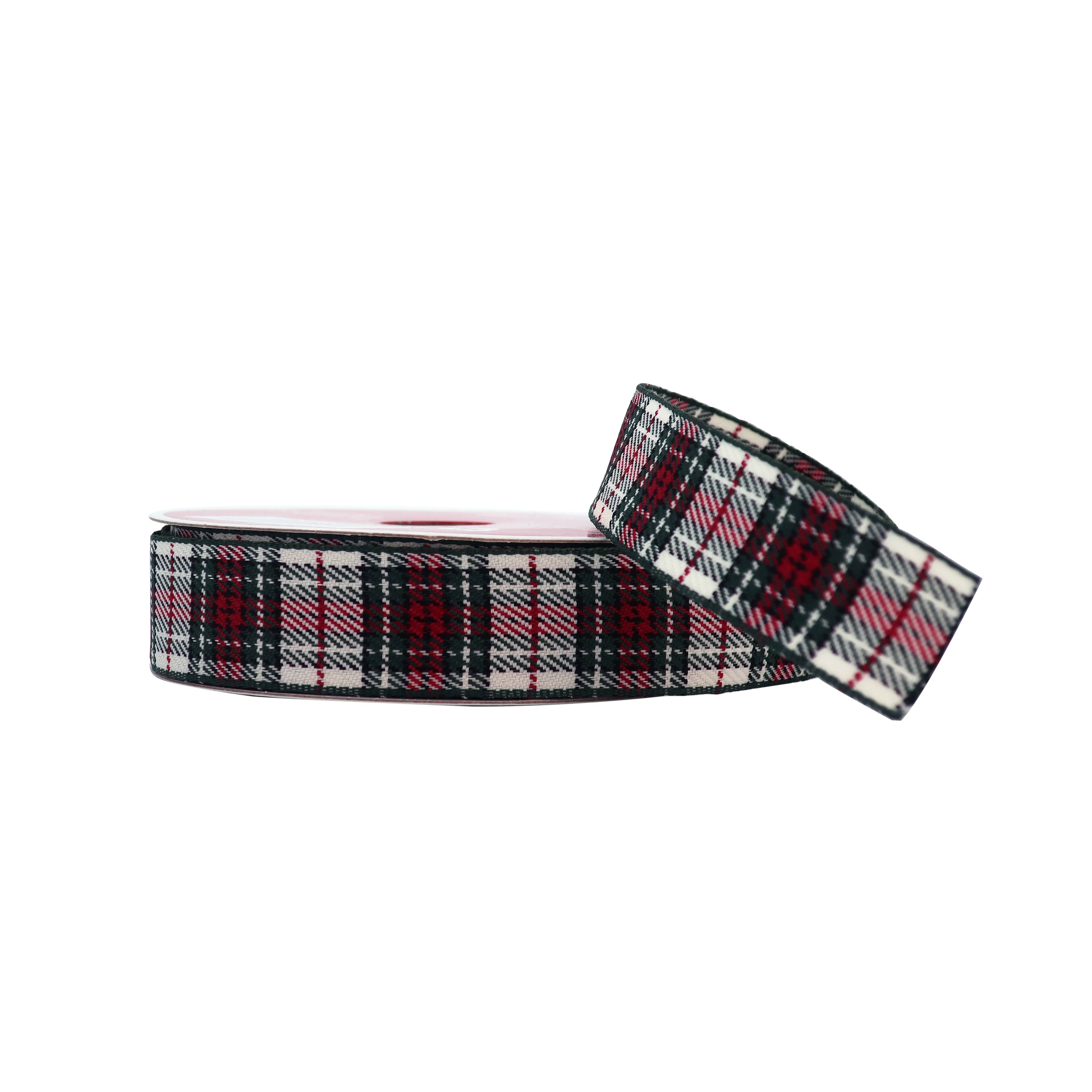 Celebrate It Gingham Ribbon - Red - Each