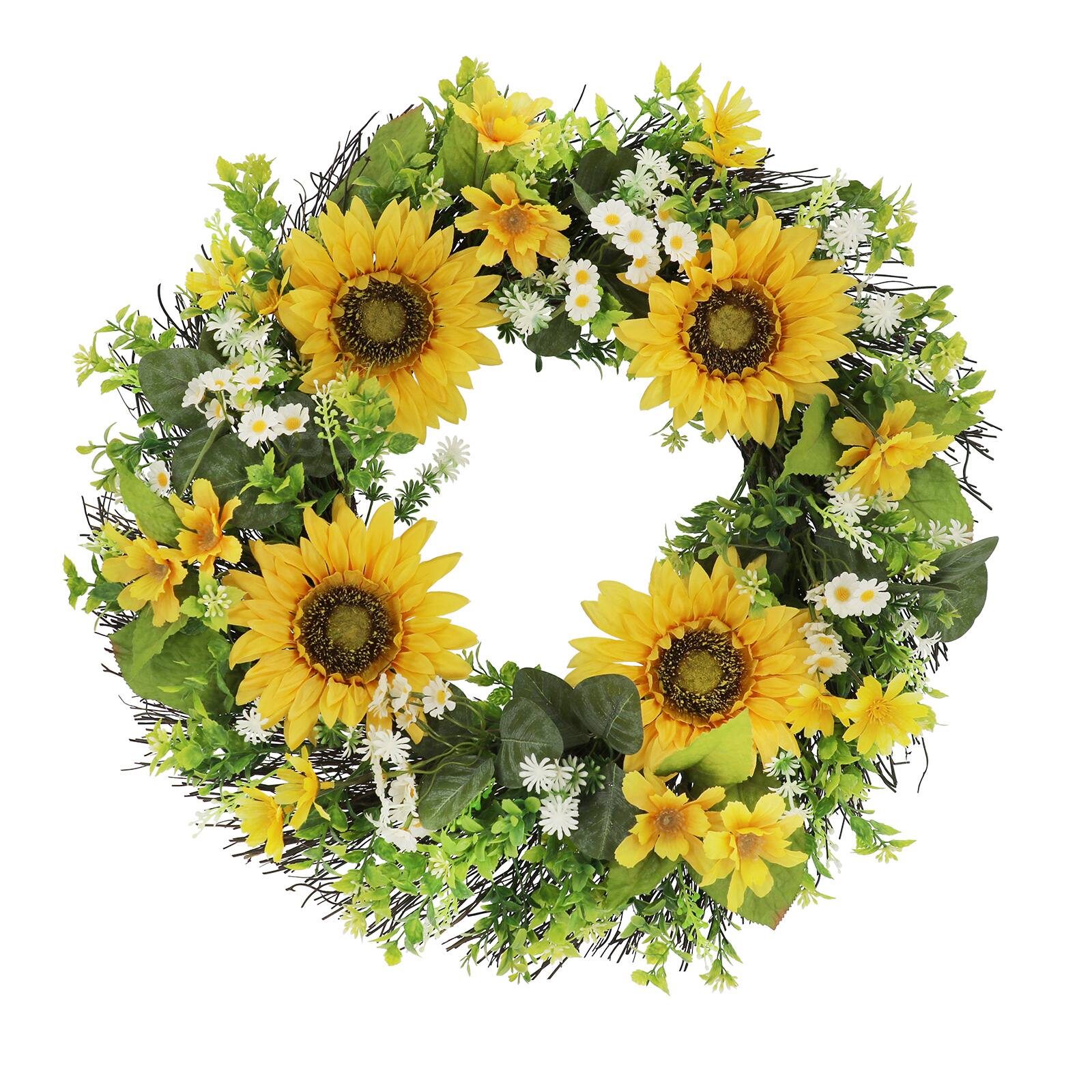 22" Sunflower Wreath by Ashland®