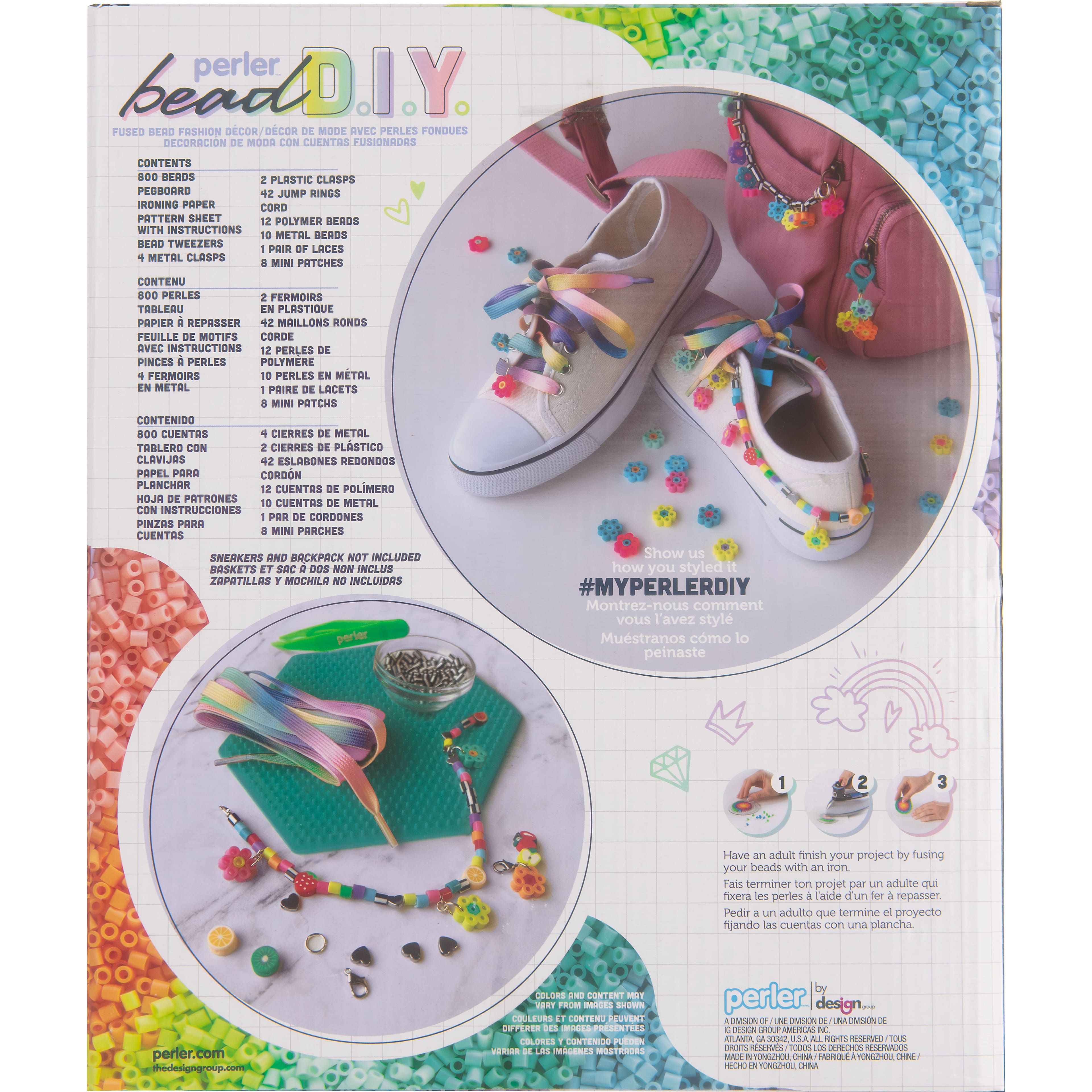 Perler&#xAE; Bead DIY Shoe Decoration Kit