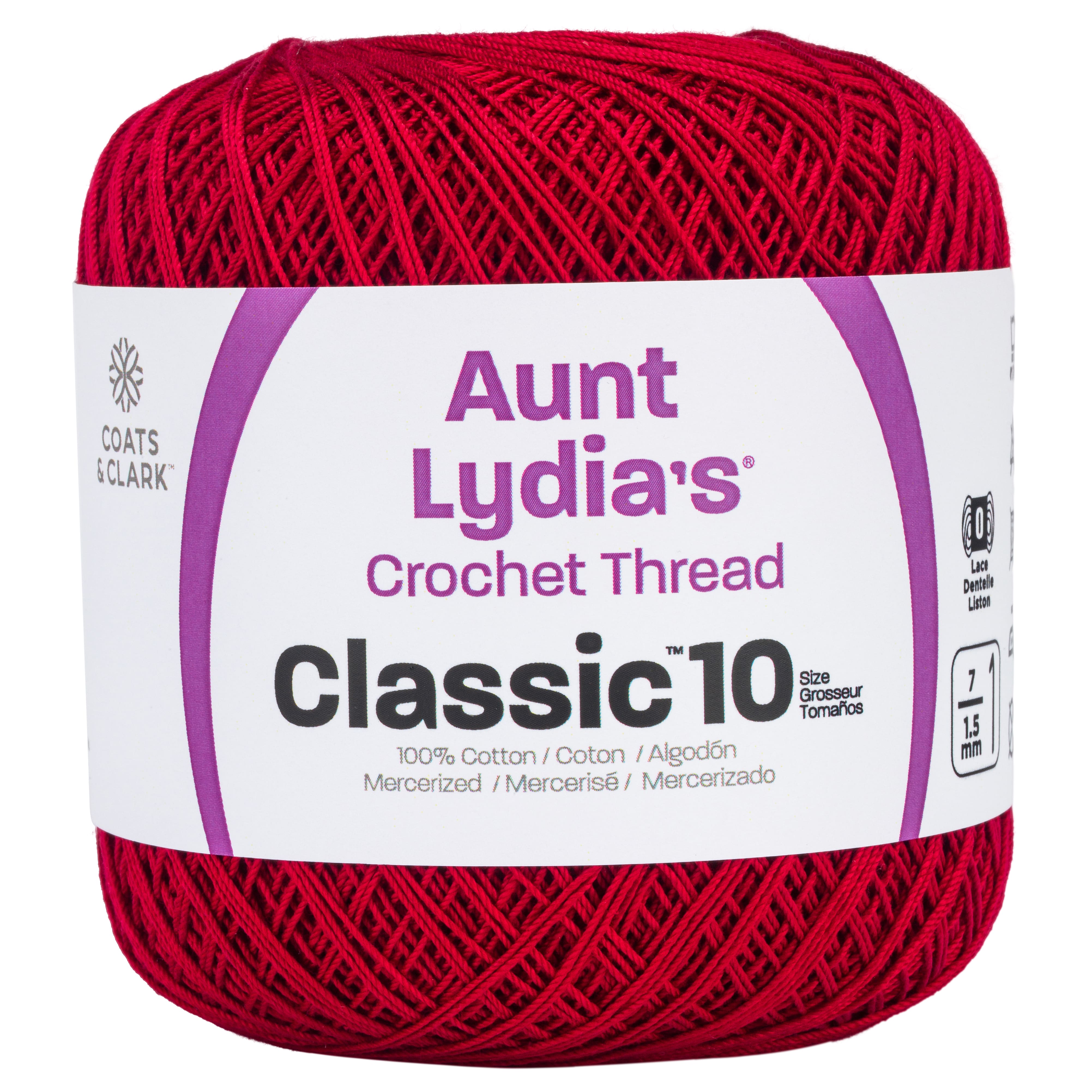 Aunt Lydia's® Classic Cotton Crochet Thread
