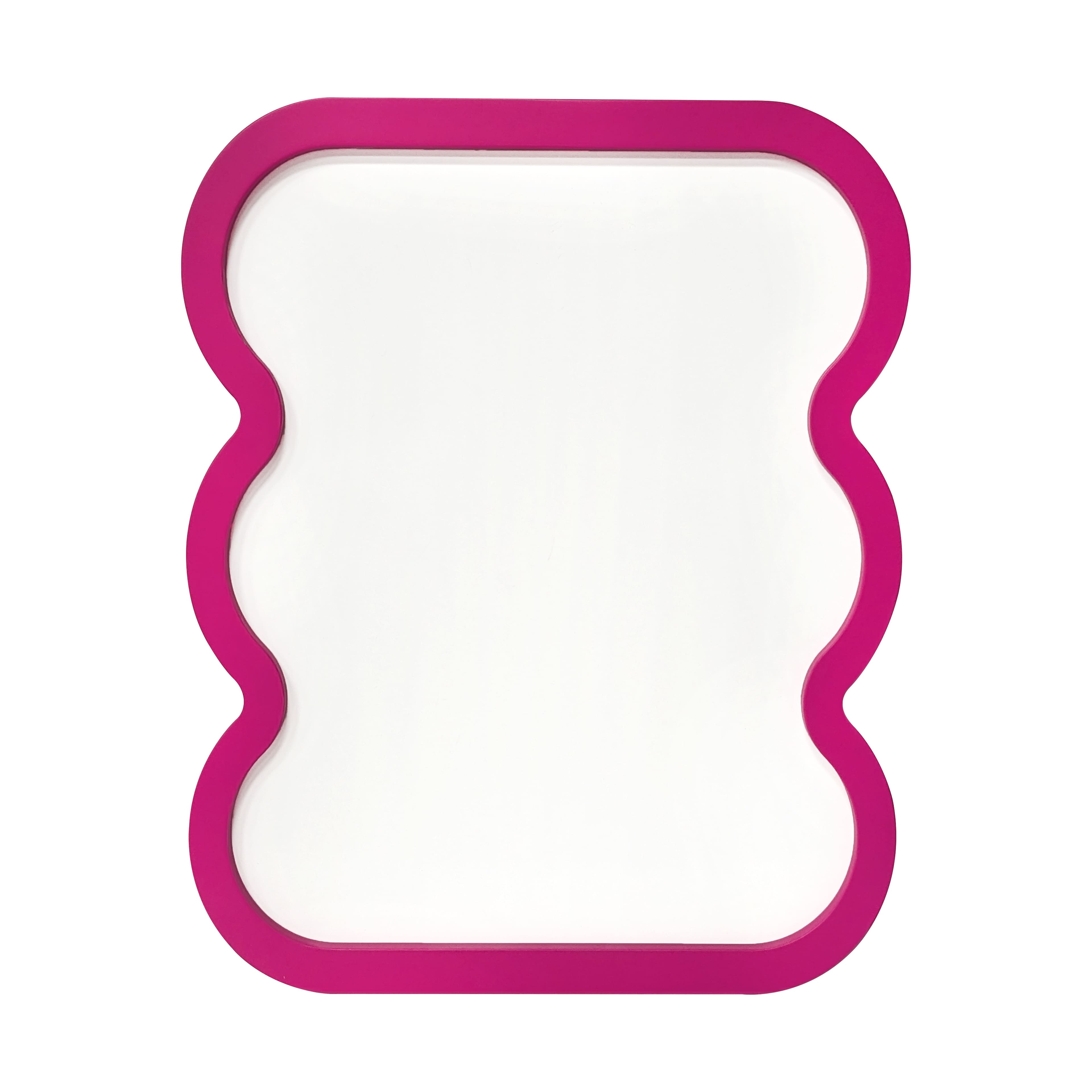 20" Pink Wavy Dry Erase Board by Ashland®