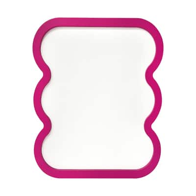 20" Pink Wavy Dry Erase Board by Ashland®