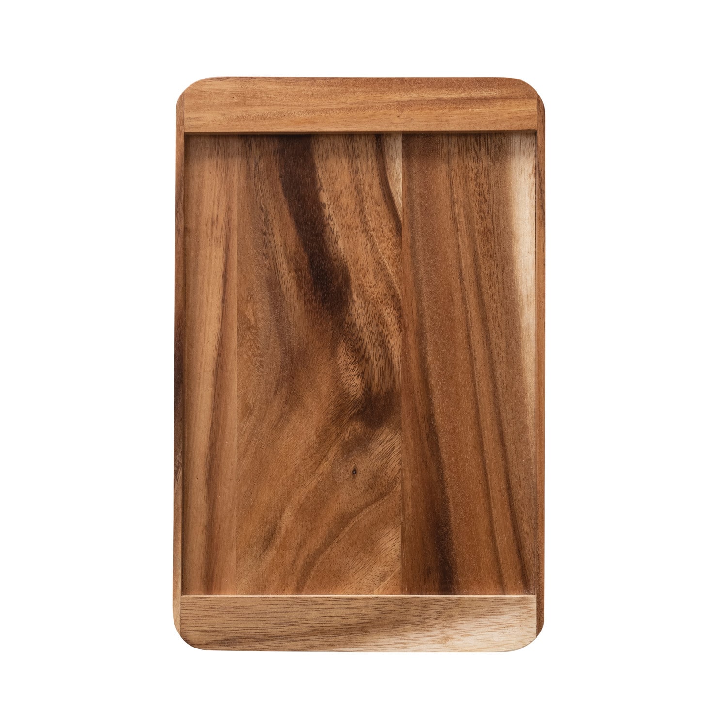 14.5&#x22; Wide Natural Suar Wood Serving Platter &#x26; Tray