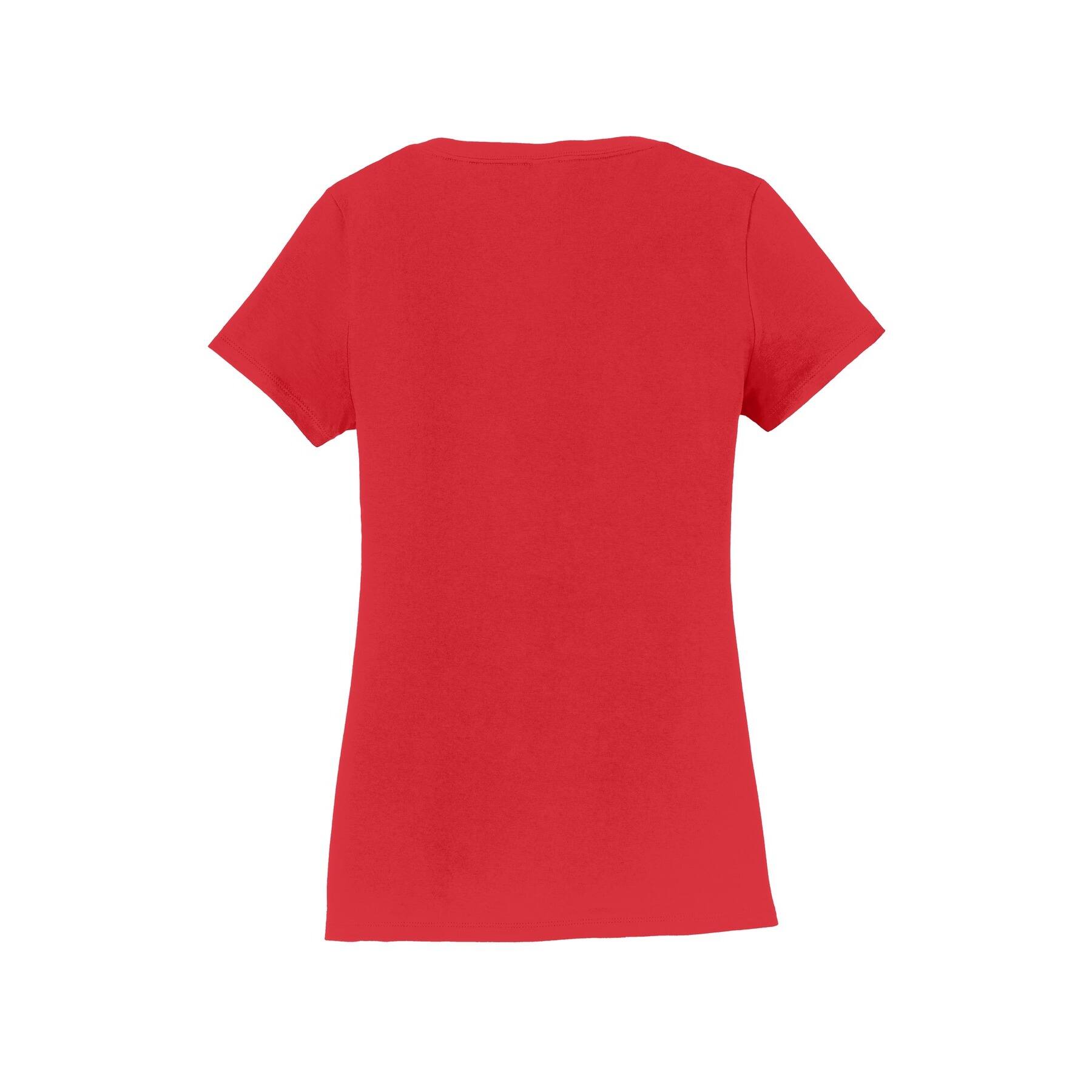 Port &#x26; Company&#xAE; Fan Favorite&#x2122; Ladies V-Neck T-Shirt