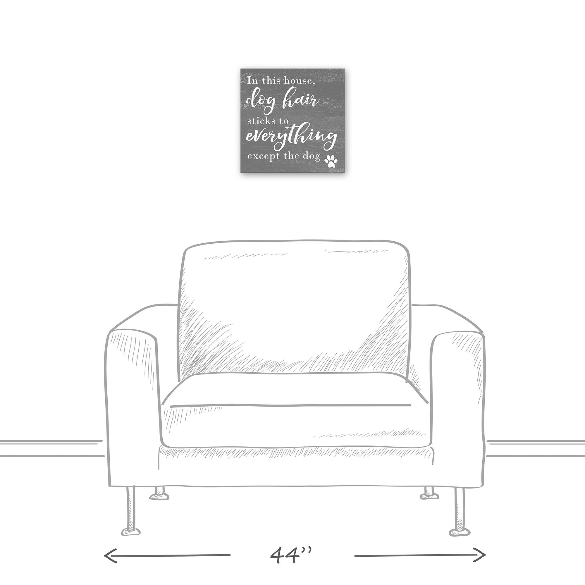 Dog Hair Canvas Wall Art