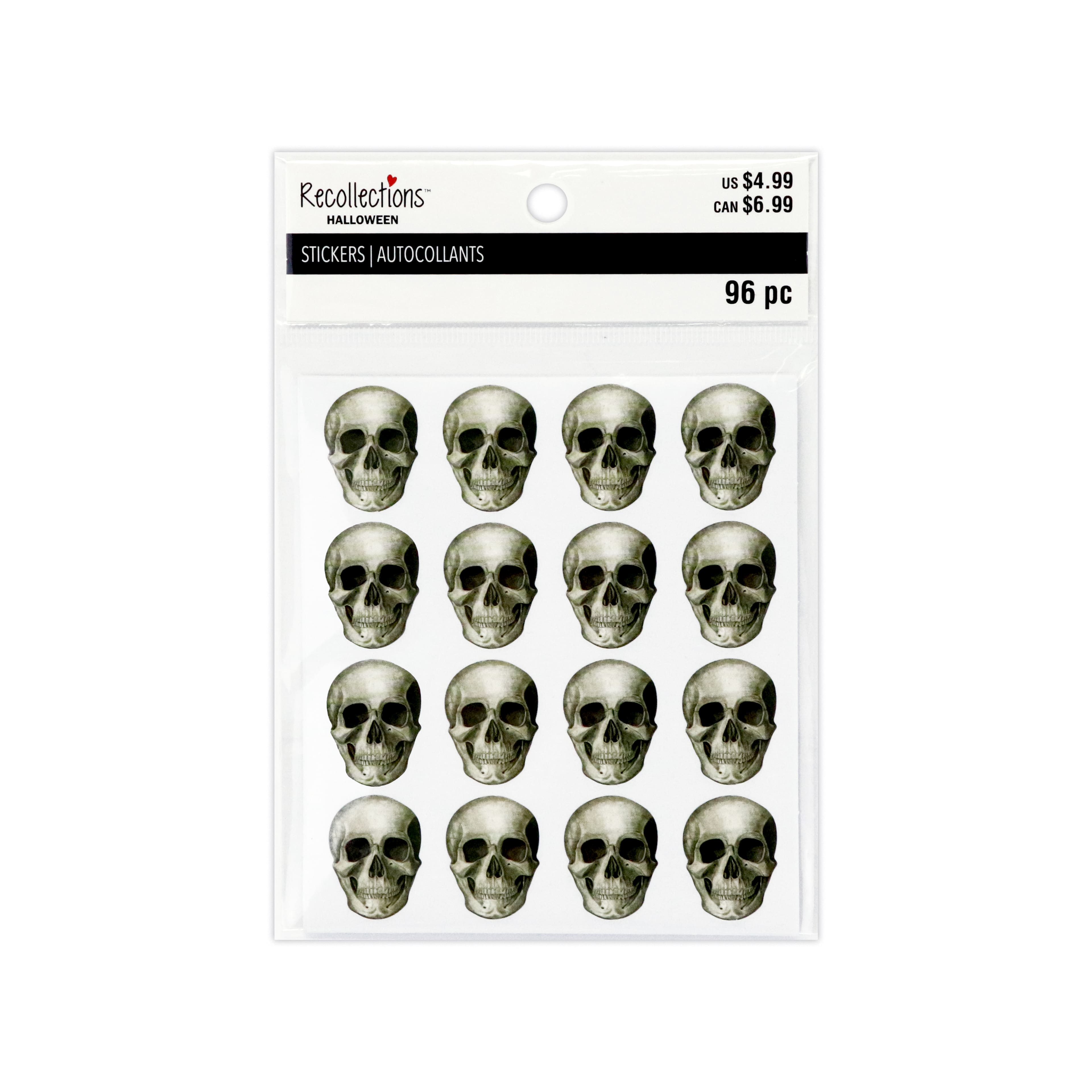 Skull Stickers by Recollections&#x2122;