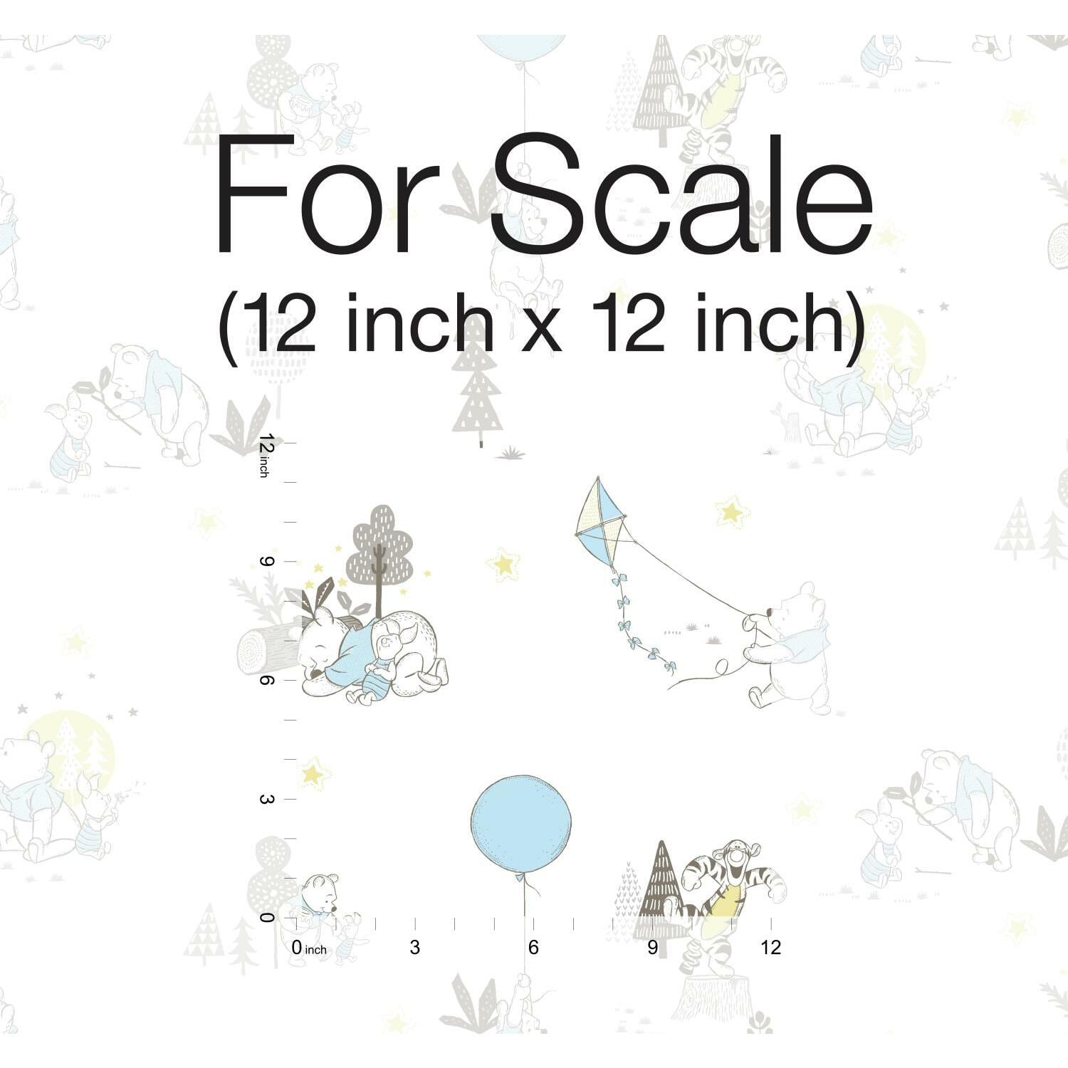 RoomMates Disney Winnie The Pooh Playmates Peel & Stick Wallpaper