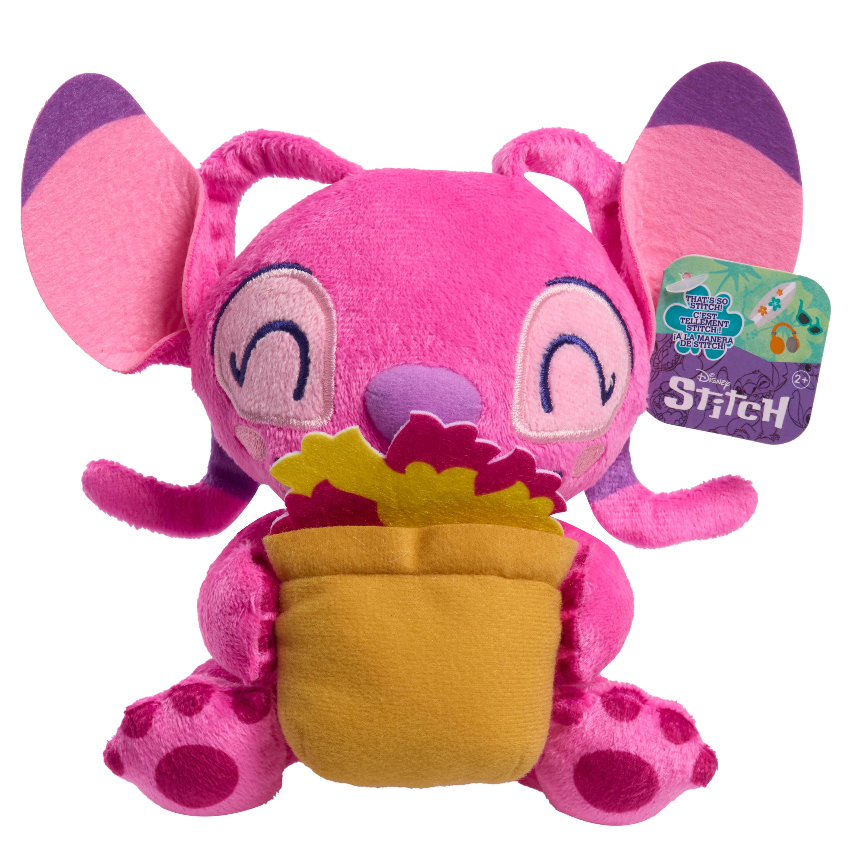 Just Play&#xAE; Disney&#xAE; Stitch Small Plush Angel with Flowerpot