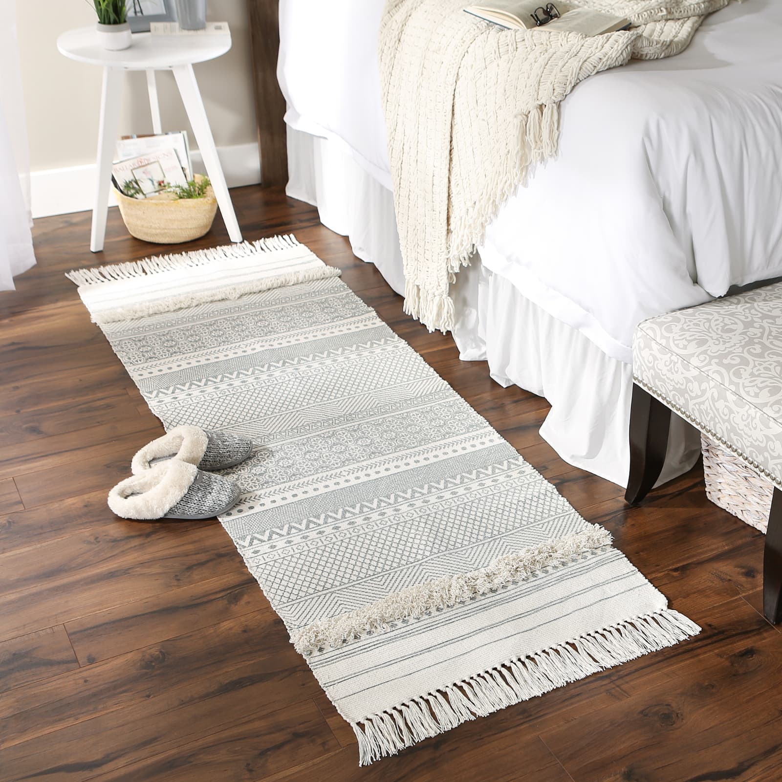 DII® Hand-Loomed Shag Rug Runner, 2ft. x 3" x 6ft.