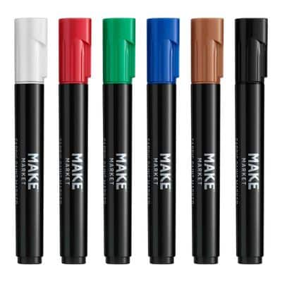 Uchida Colorin Markers Fine Tip 4 Pc. Neon