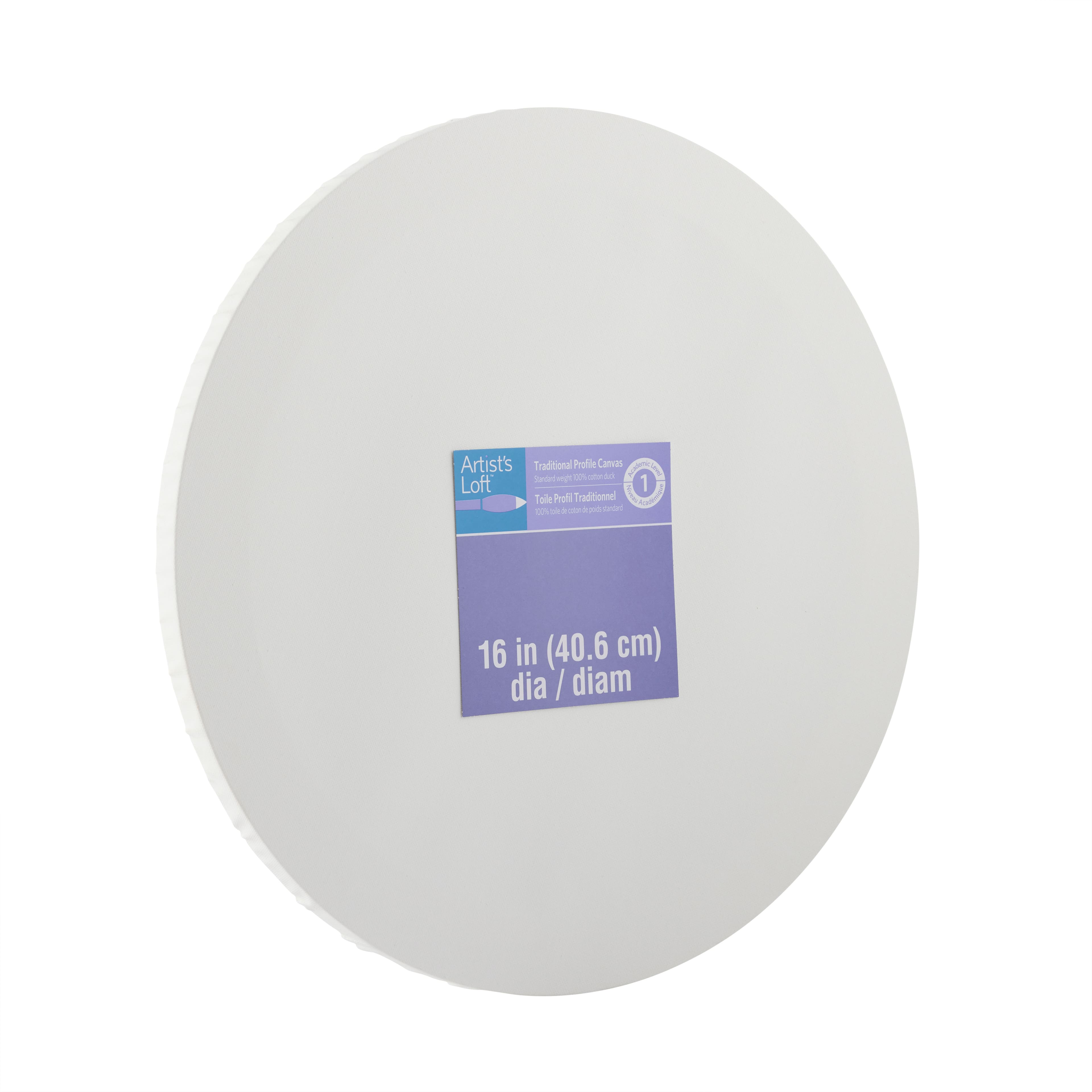 Level 1 Round Traditional Profile Canvas by Artist's Loft™