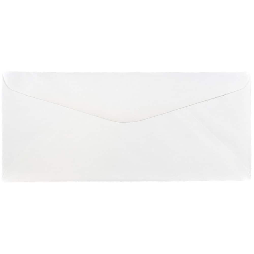 JAM Paper 5&#x22; x 11.5&#x22; White Commercial Envelopes