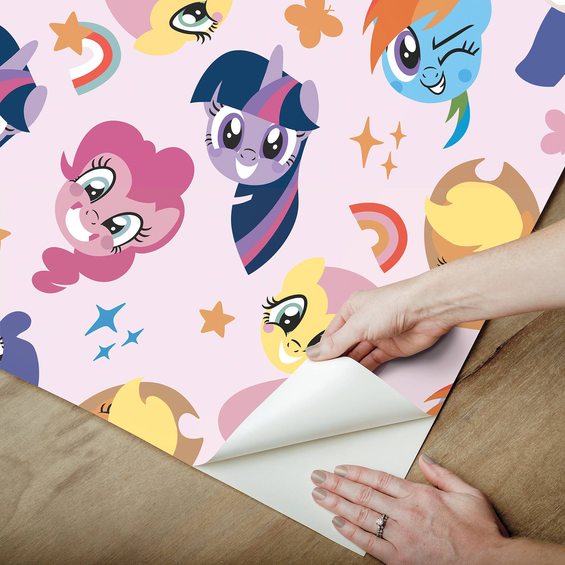 RoomMates My Little Pony&#x2122; Toss Peel &#x26; Stick Wallpaper