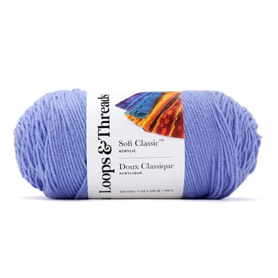 Soft Classic™ Solid Yarn by Loops & Threads® | Michaels