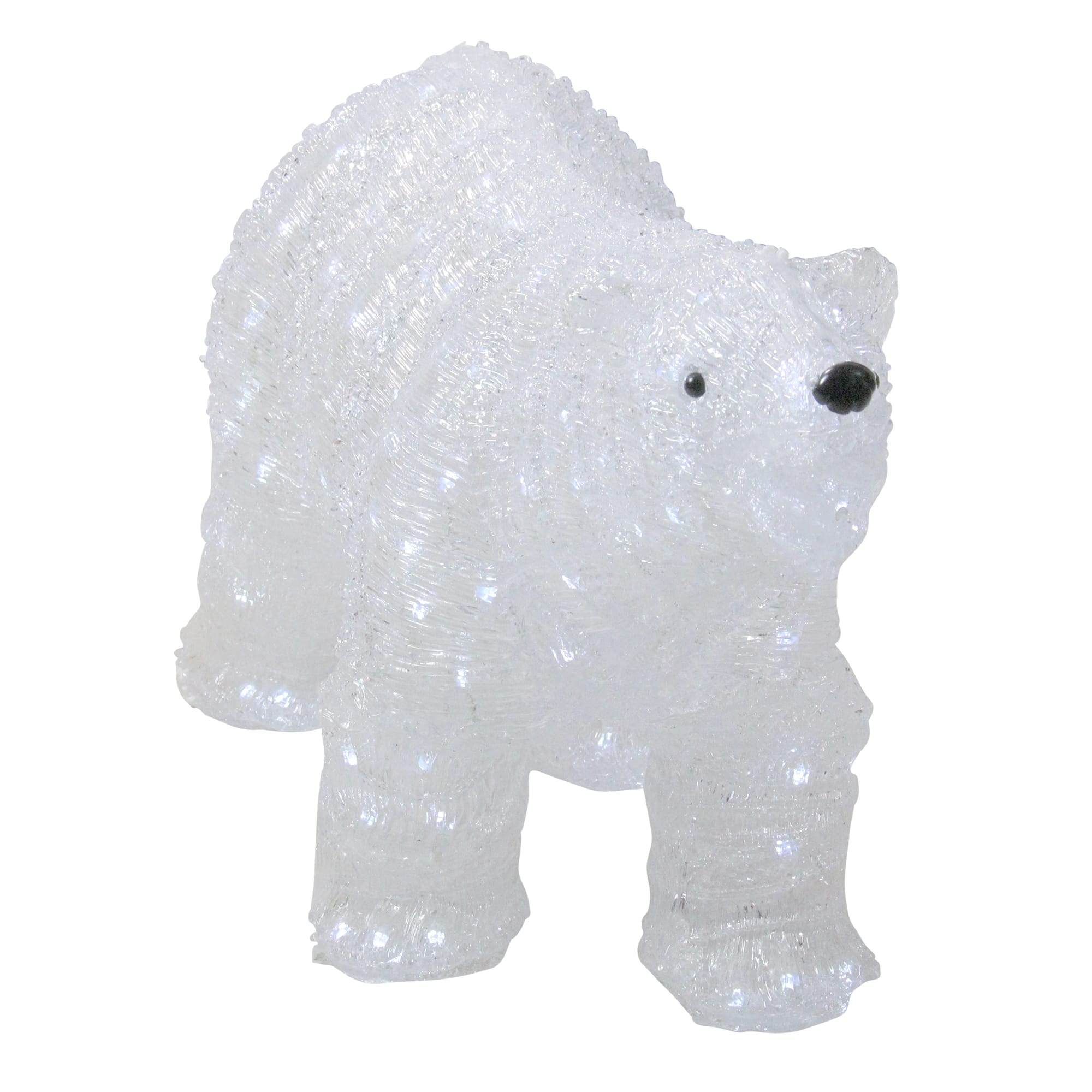 lighted polar bear