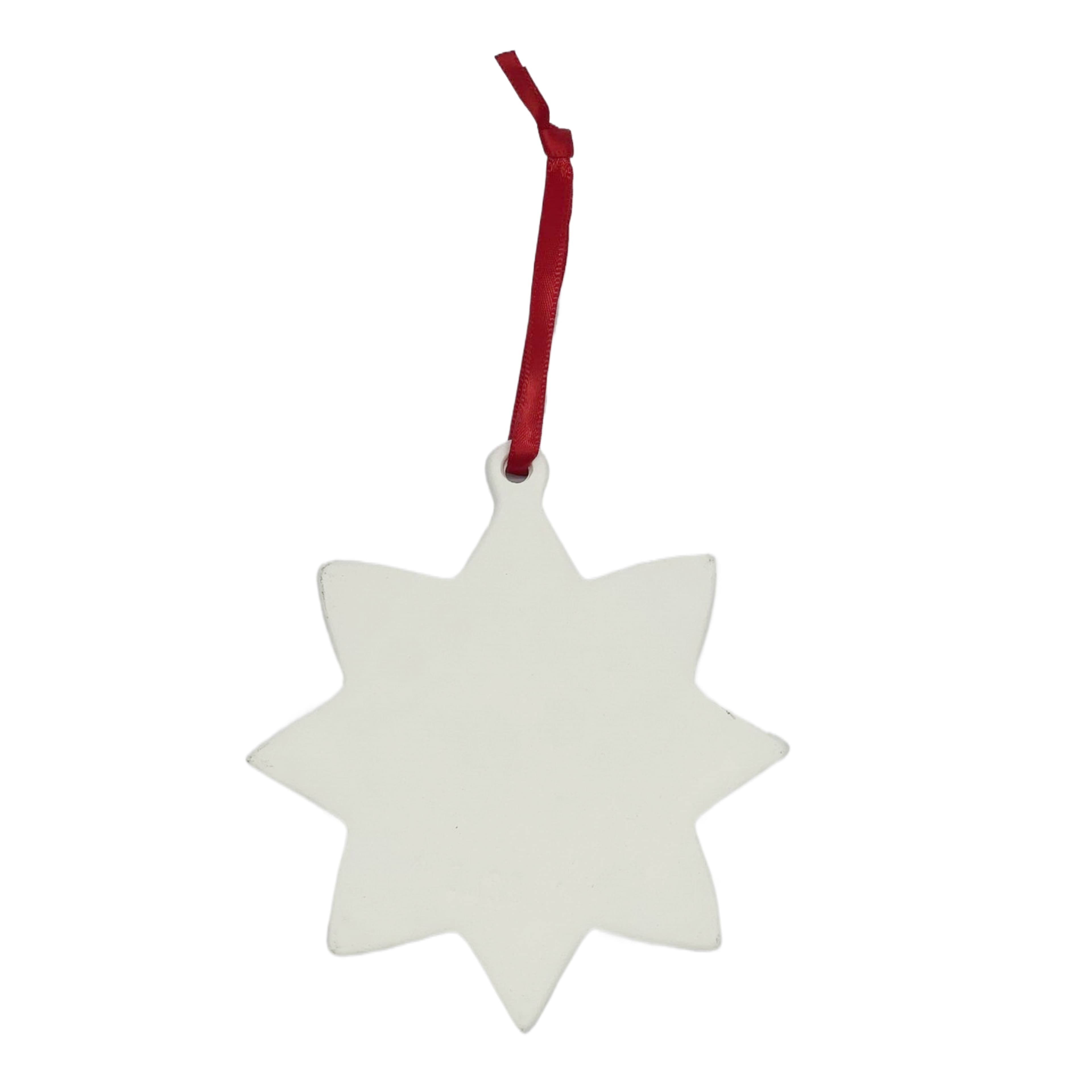 4.25&#x22; DIY Ceramic Snowflake Ornament by Make Market&#xAE;