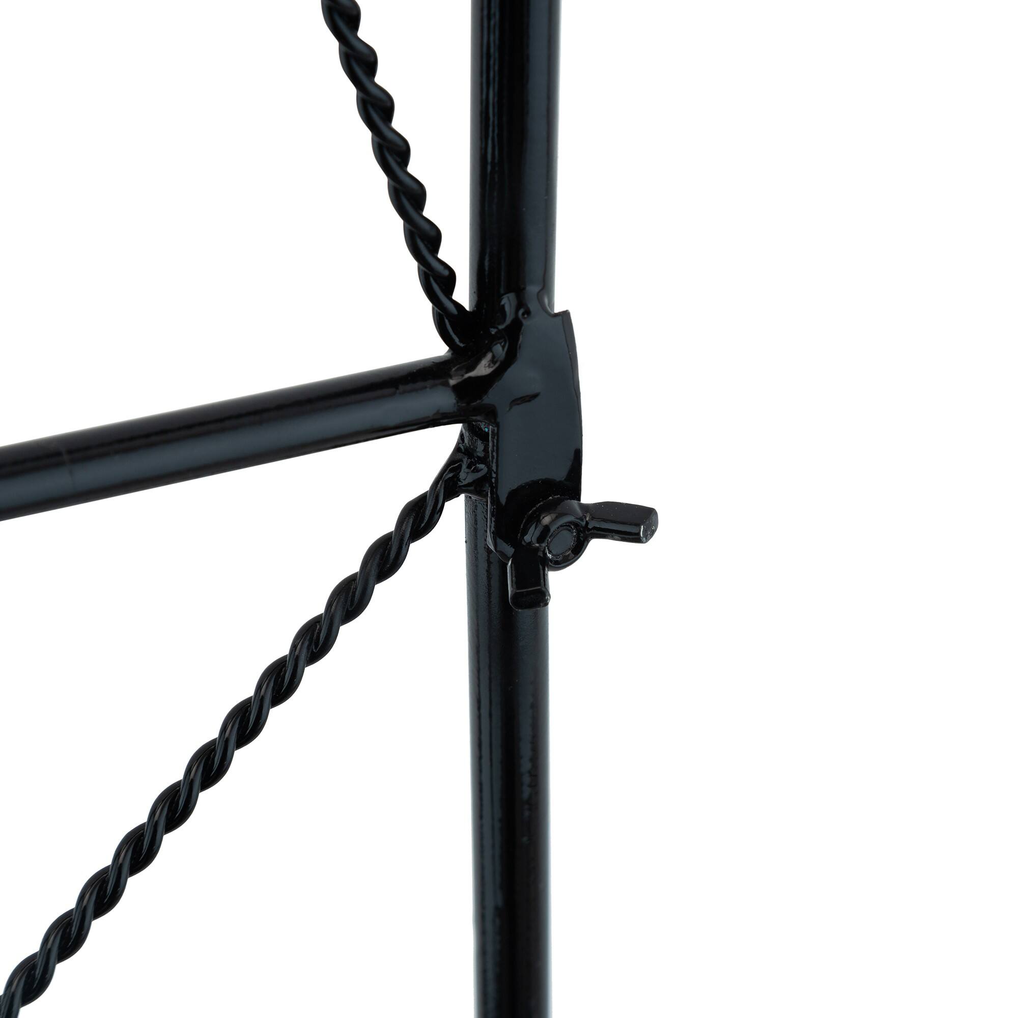 Glitzhome® 3.5ft Red Metal Wind Spinner Yard Stake