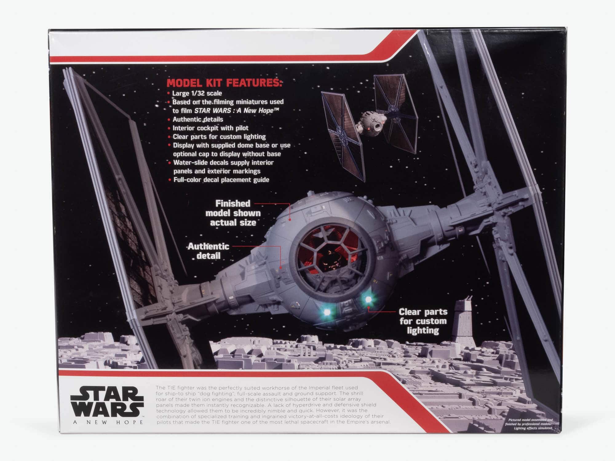 AMT® Star Wars™ A New Hope TIE Fighter 1:32 Scale Model Kit