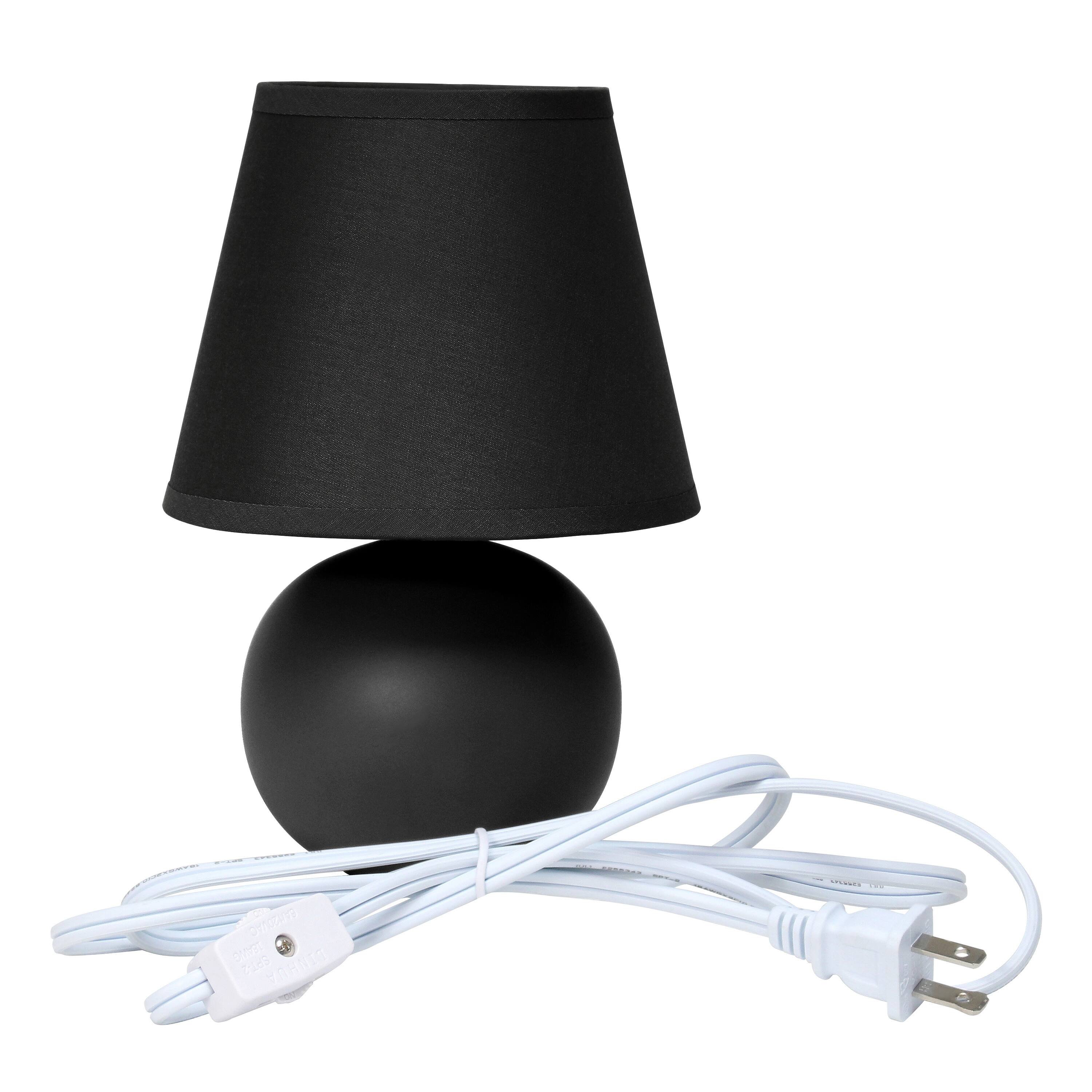 Creekwood Home Nauru 8.5&#x22; Ceramic Orb Base Table Lamp