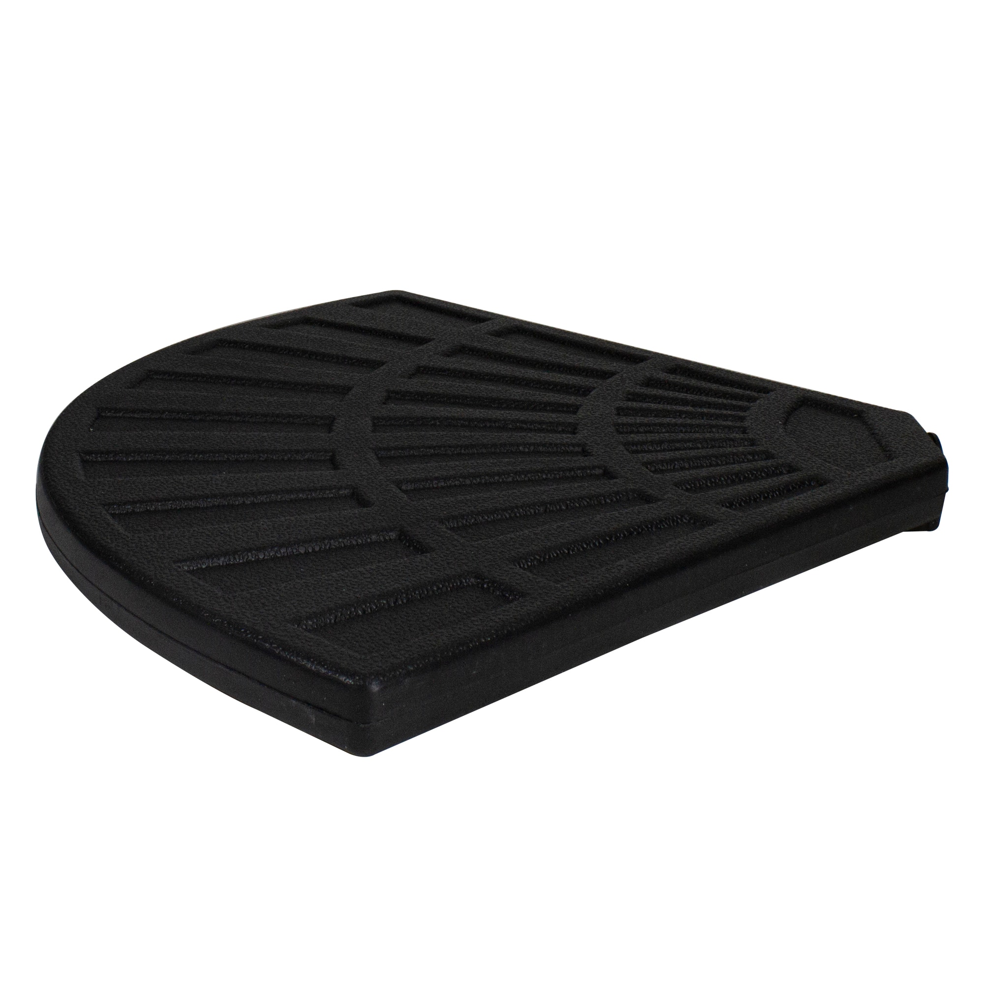 26" Black Fan Off-Set Umbrella Base
